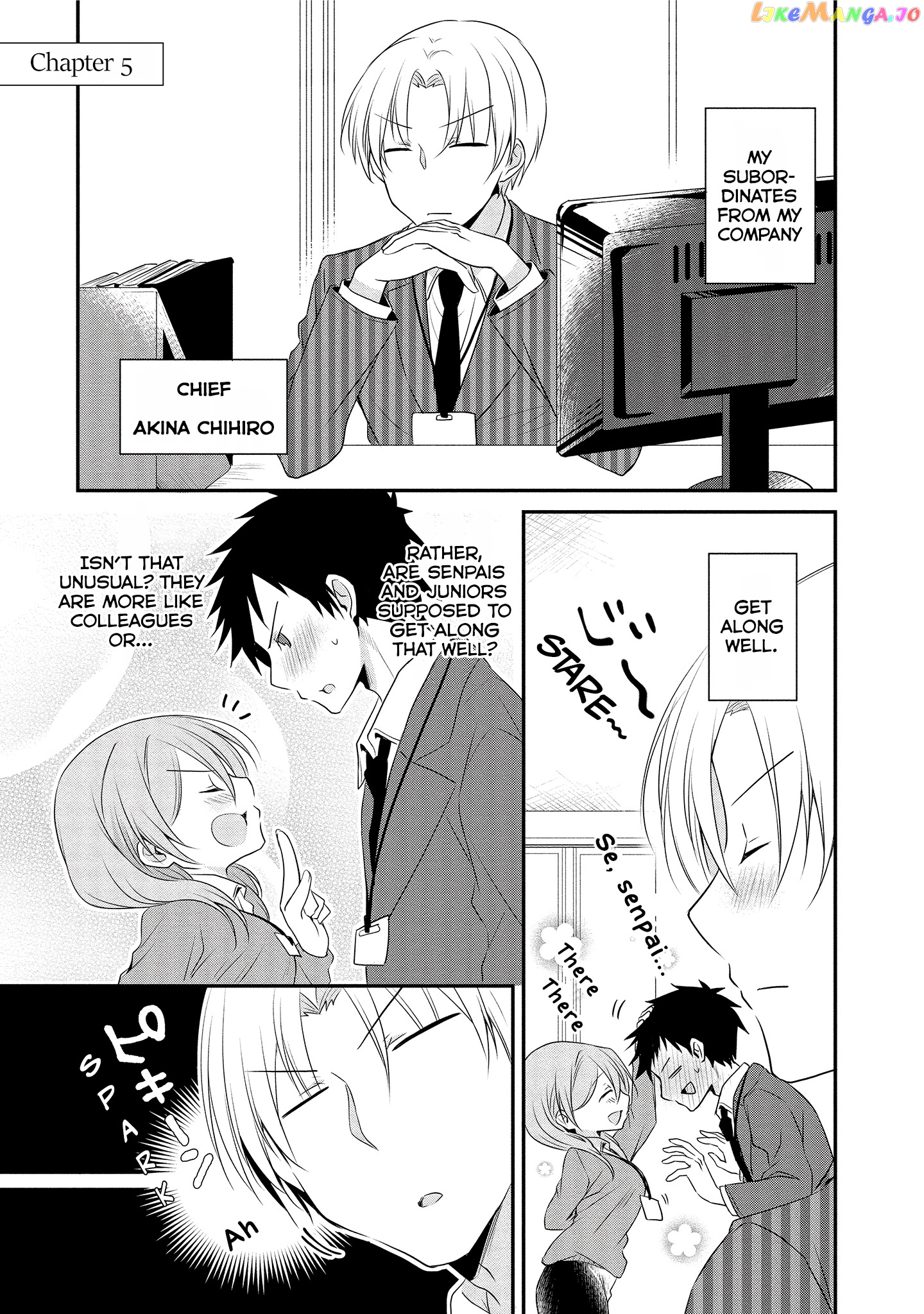 Story of a Small Senior In My Company chapter 5 - page 1