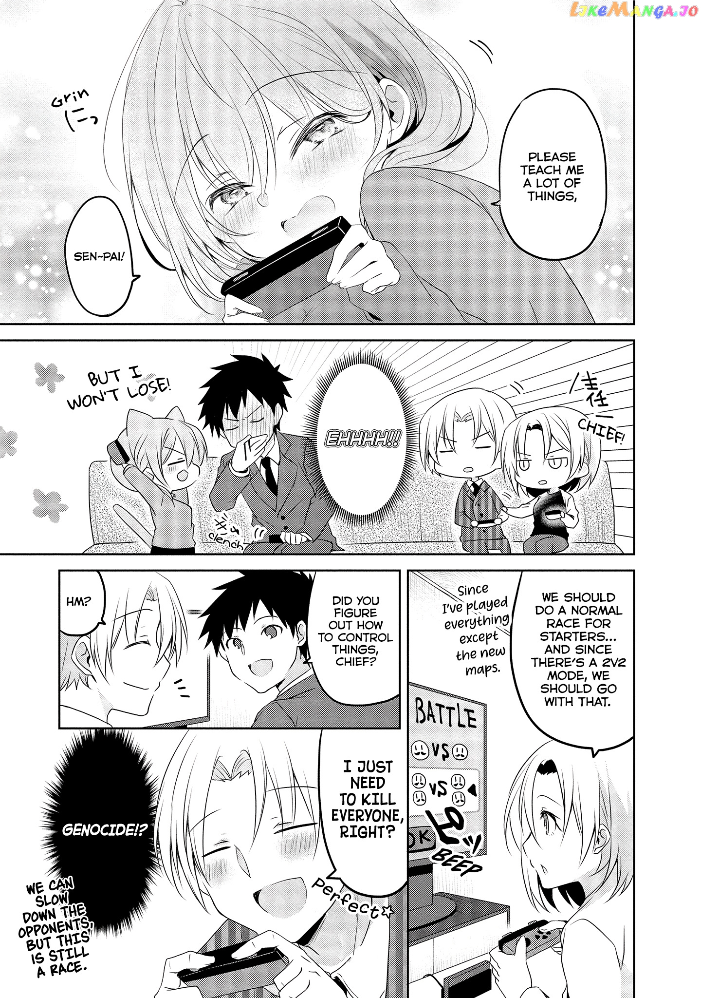 Story of a Small Senior In My Company chapter 7 - page 4