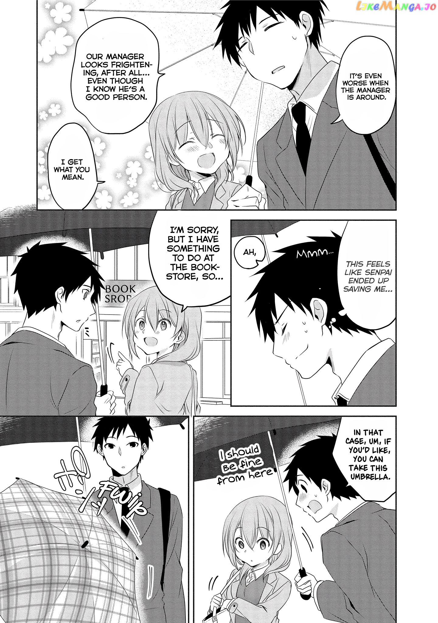Story of a Small Senior In My Company chapter 8 - page 4