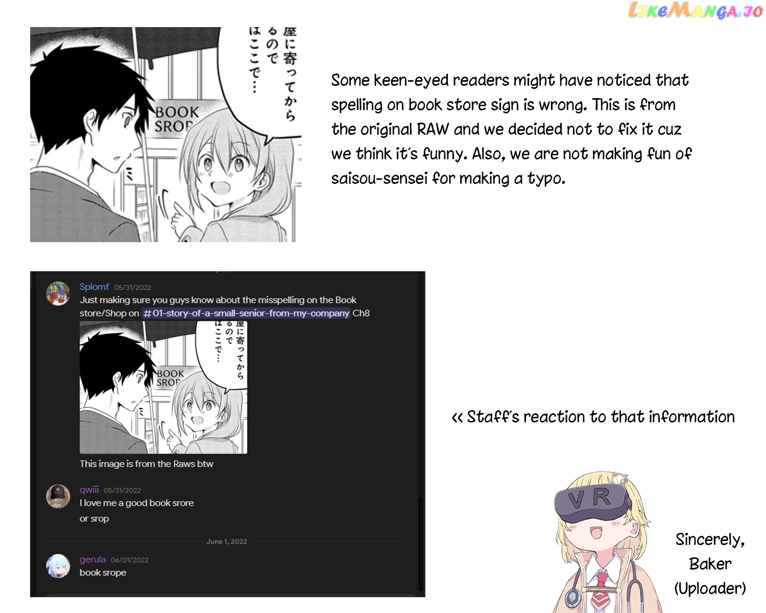 Story of a Small Senior In My Company chapter 8 - page 6