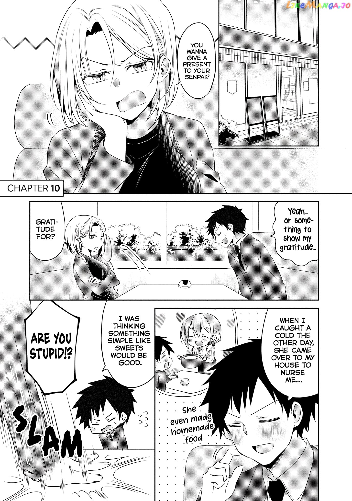 Story of a Small Senior In My Company chapter 10 - page 1