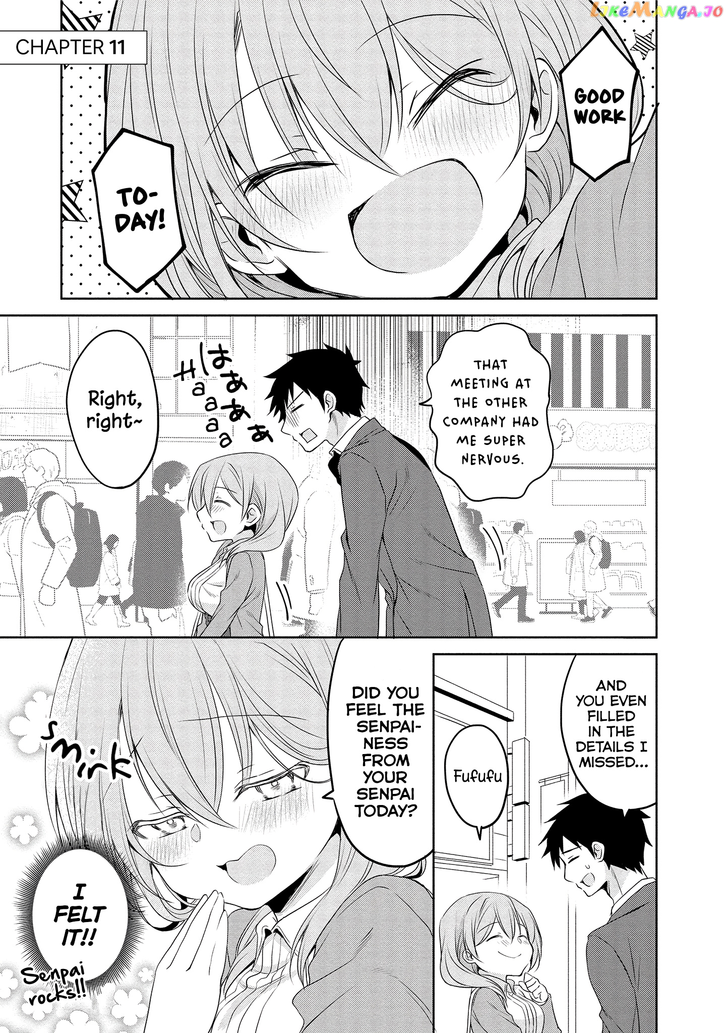 Story of a Small Senior In My Company chapter 11 - page 1