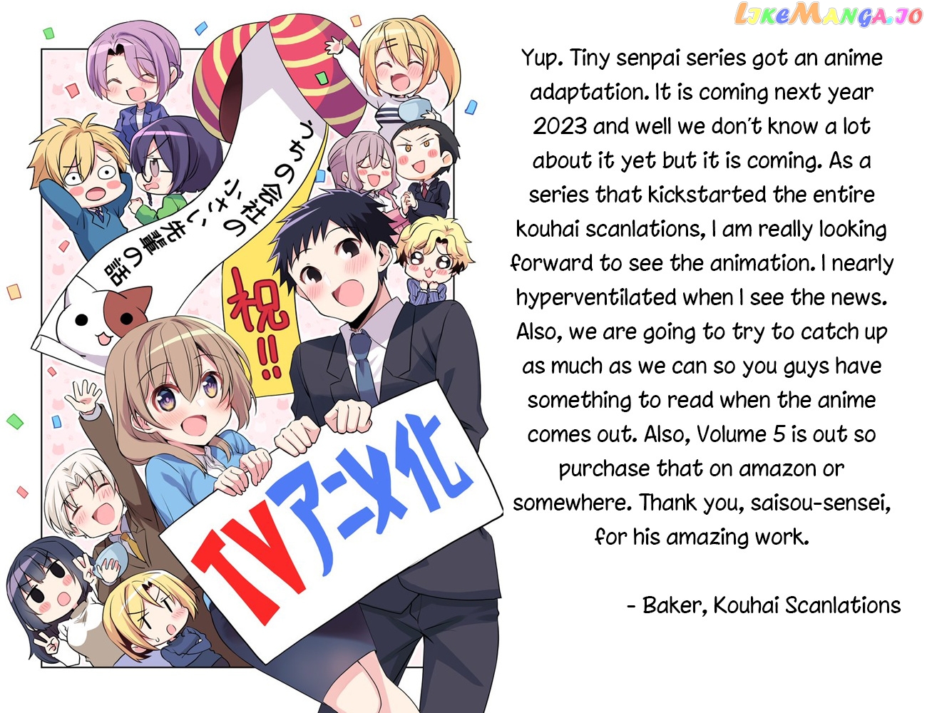 Story of a Small Senior In My Company chapter 11 - page 9
