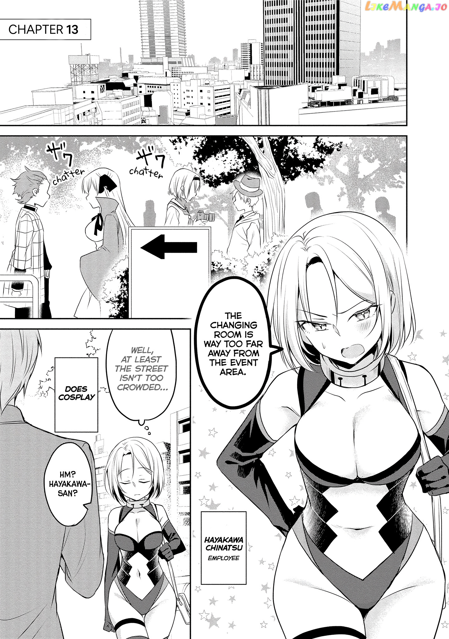 Story of a Small Senior In My Company chapter 13 - page 1