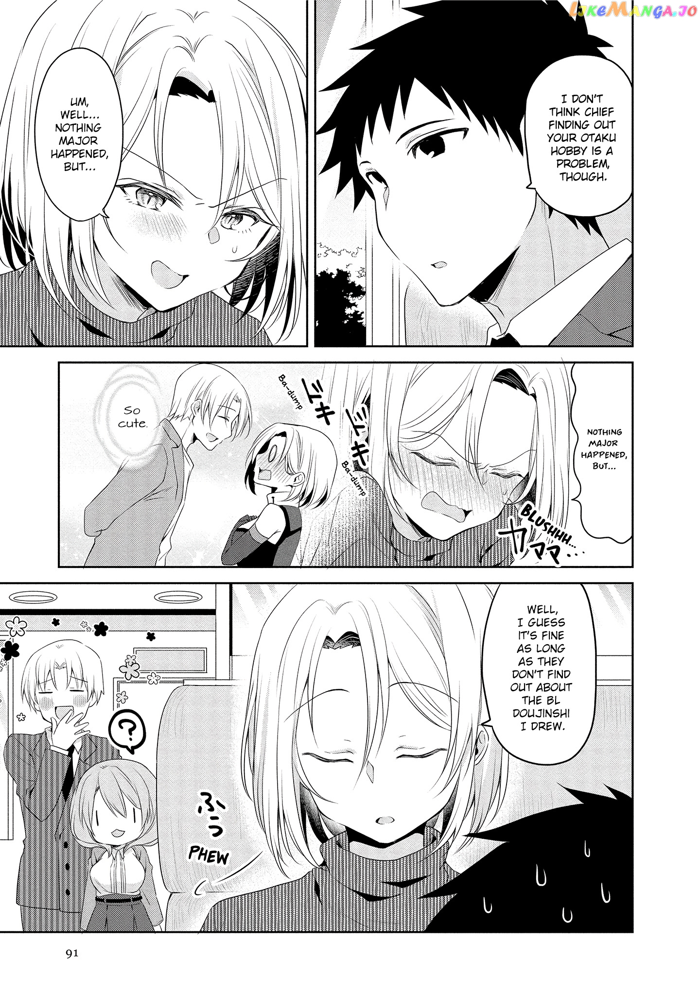 Story of a Small Senior In My Company chapter 15 - page 5
