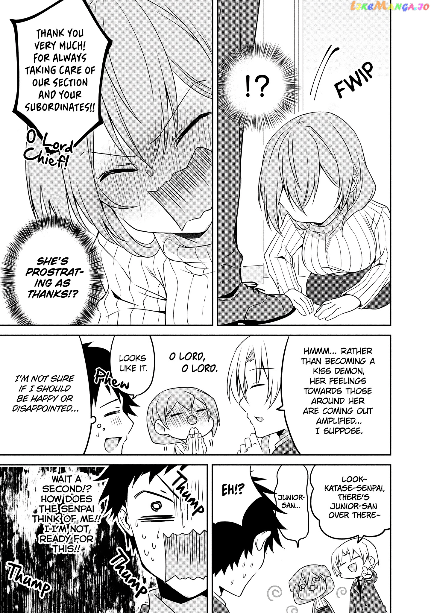 Story of a Small Senior In My Company chapter 17 - page 5
