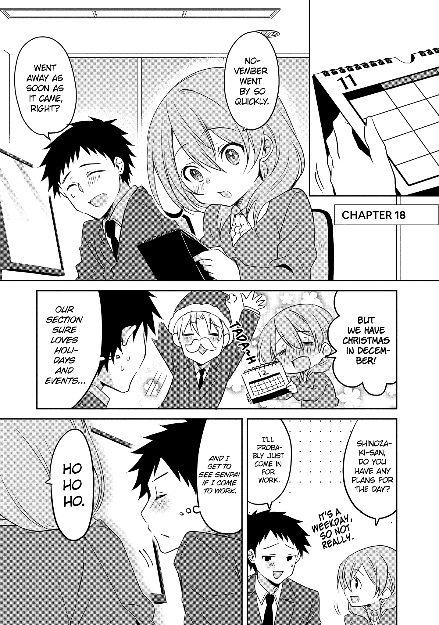 Story of a Small Senior In My Company chapter 18 - page 1