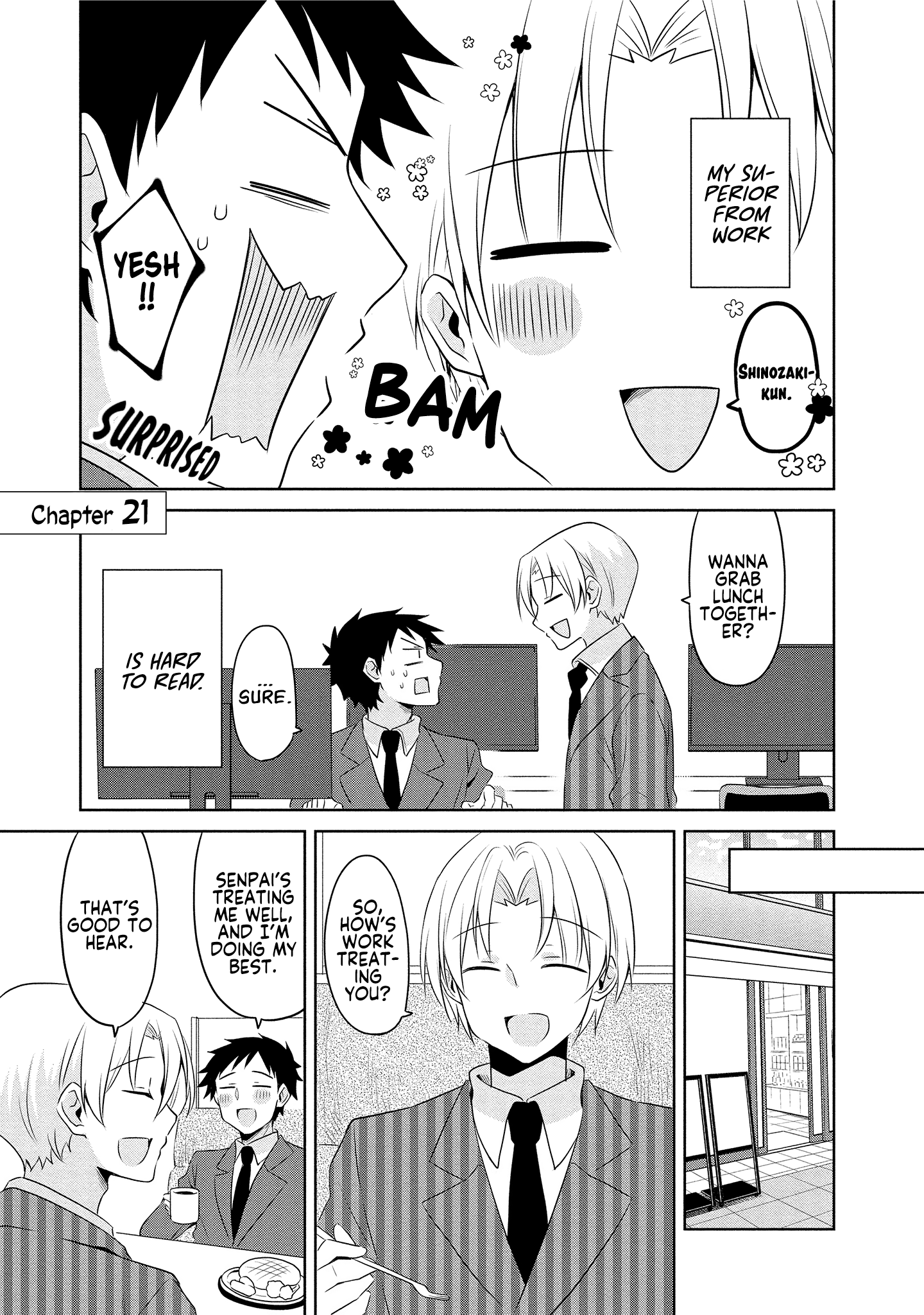 Story of a Small Senior In My Company chapter 21 - page 1