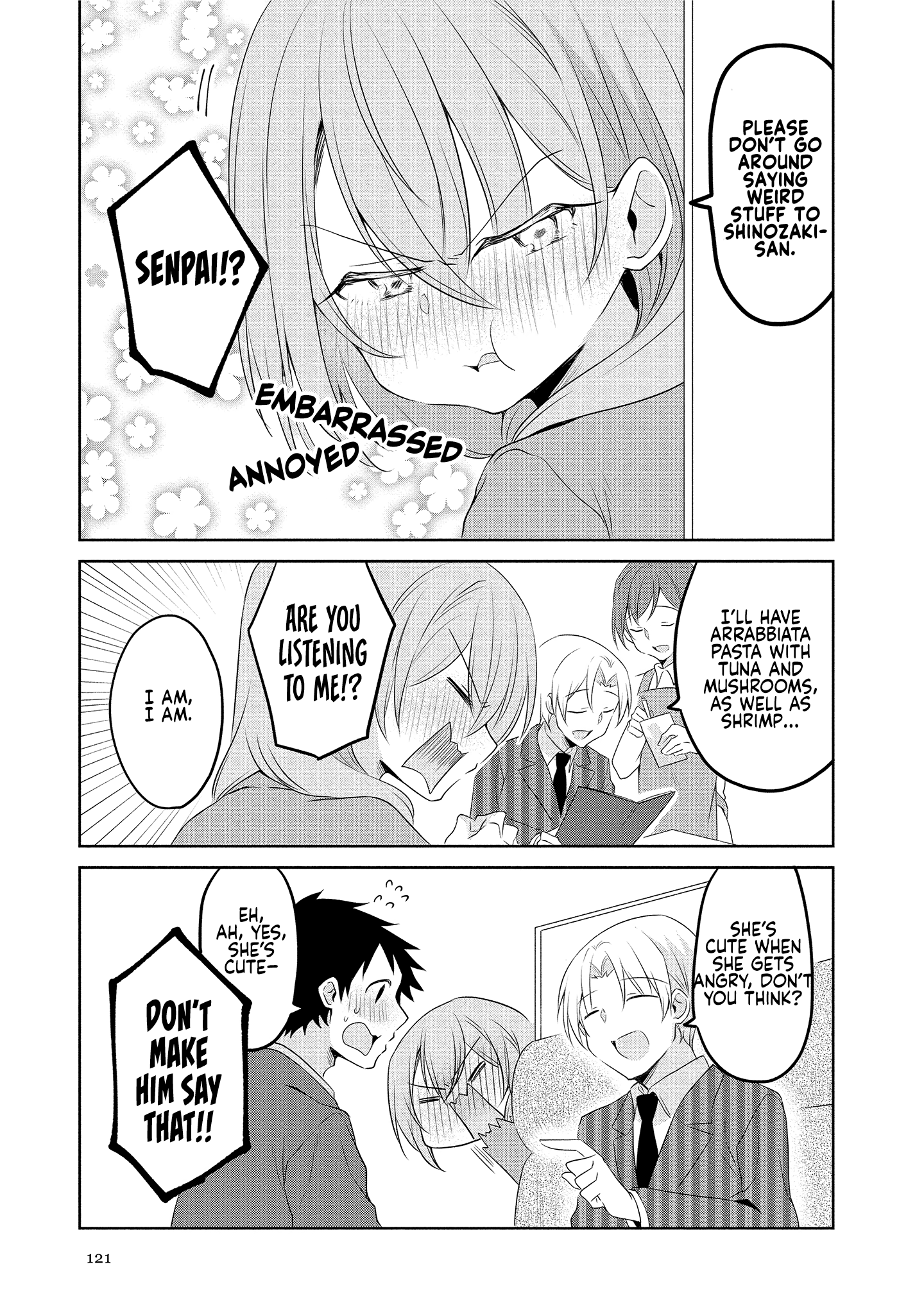 Story of a Small Senior In My Company chapter 21 - page 3