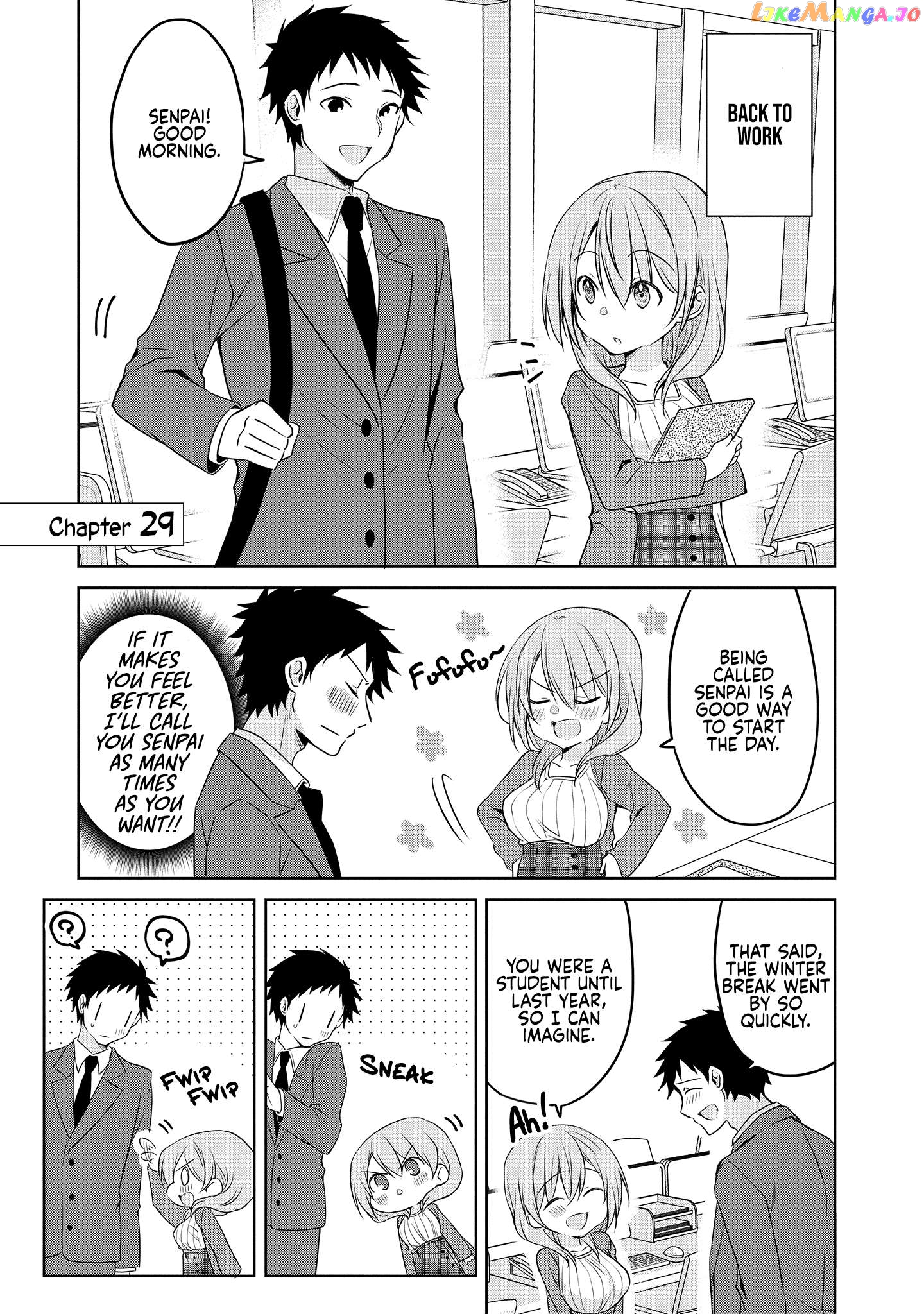Story of a Small Senior In My Company chapter 29 - page 1