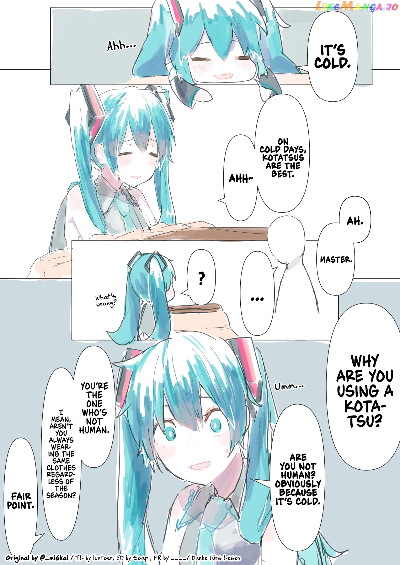 The Daily Life Of Master & Hatsune Miku chapter 7 - page 1