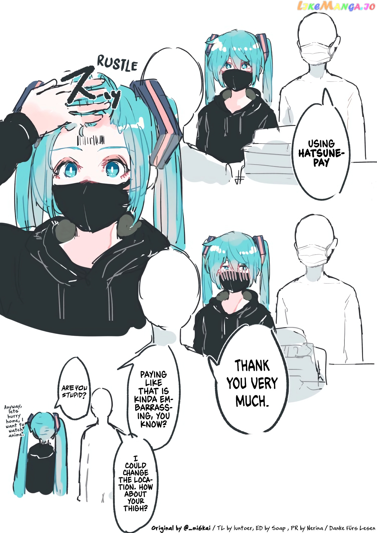 The Daily Life Of Master & Hatsune Miku chapter 8 - page 1