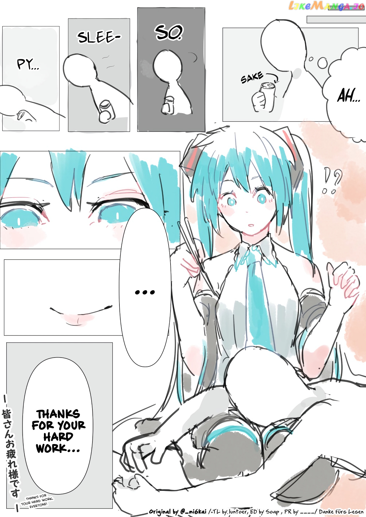The Daily Life Of Master & Hatsune Miku chapter 12 - page 2