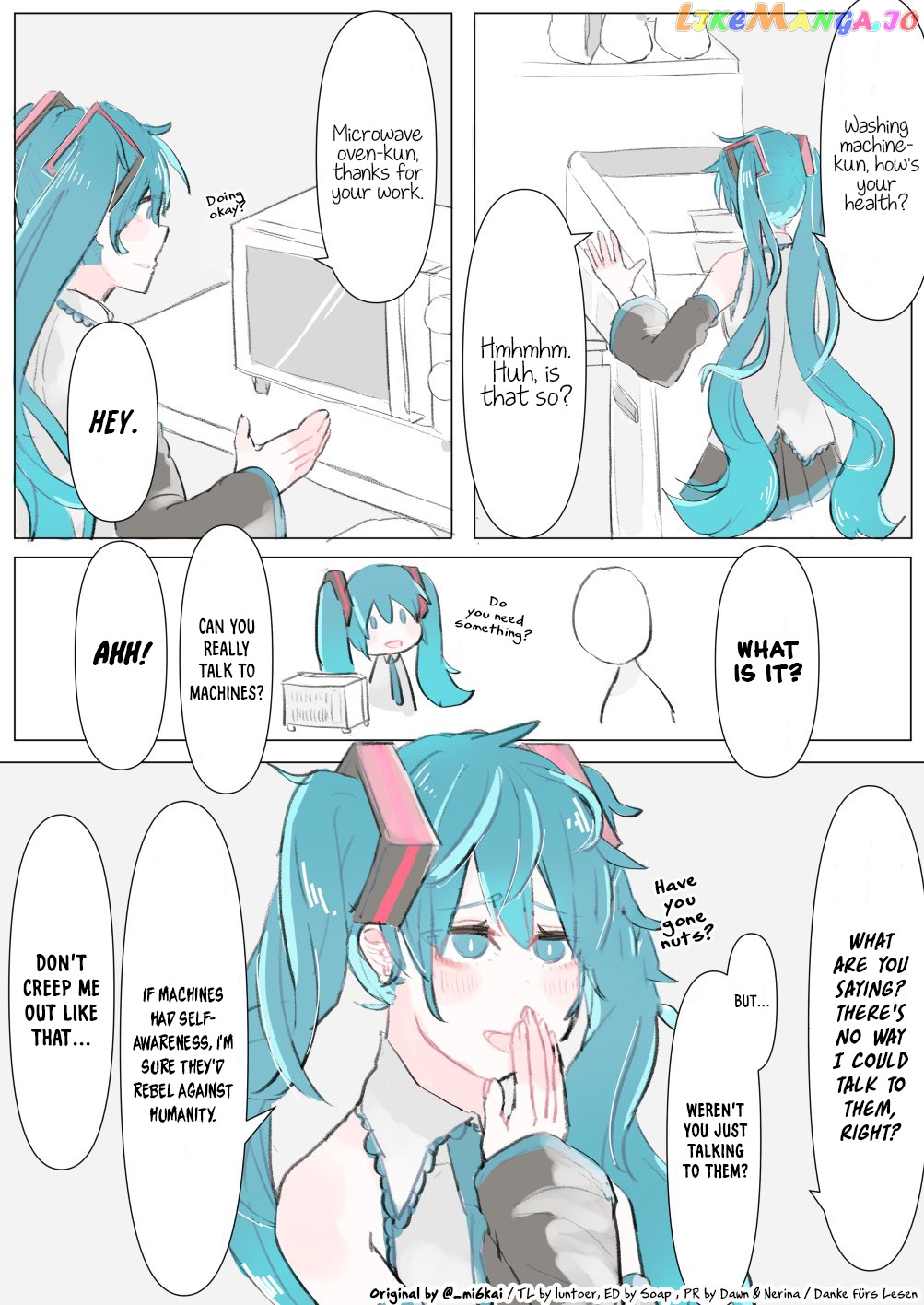 The Daily Life Of Master & Hatsune Miku chapter 18 - page 1
