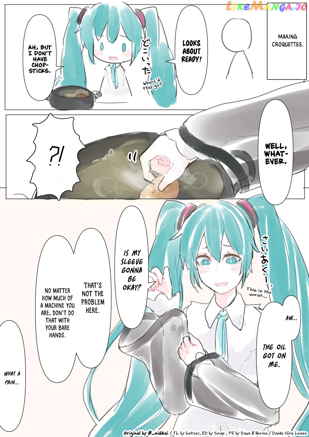 The Daily Life Of Master & Hatsune Miku chapter 20 - page 1