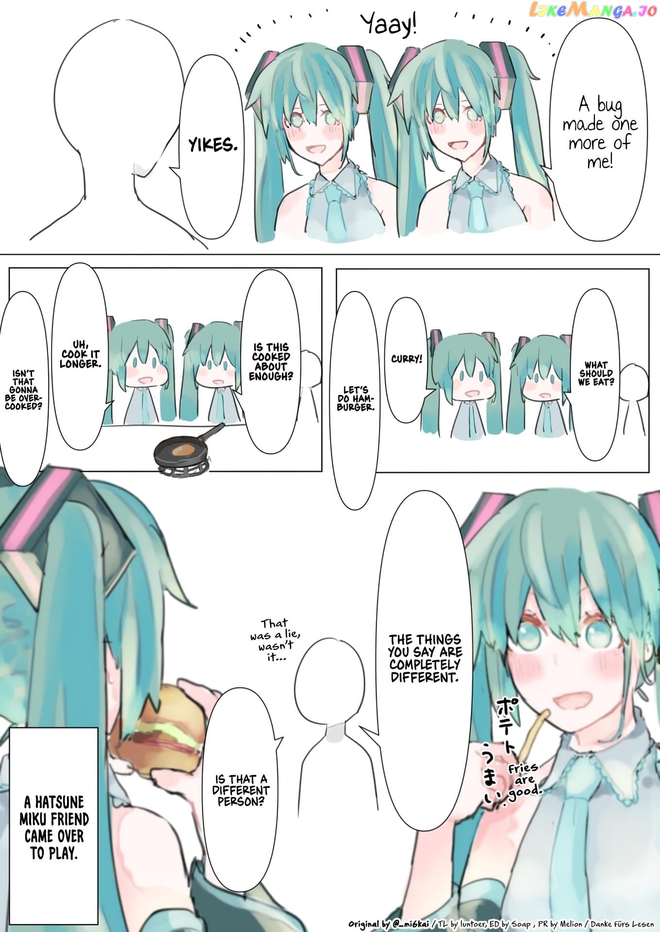 The Daily Life Of Master & Hatsune Miku chapter 25 - page 1