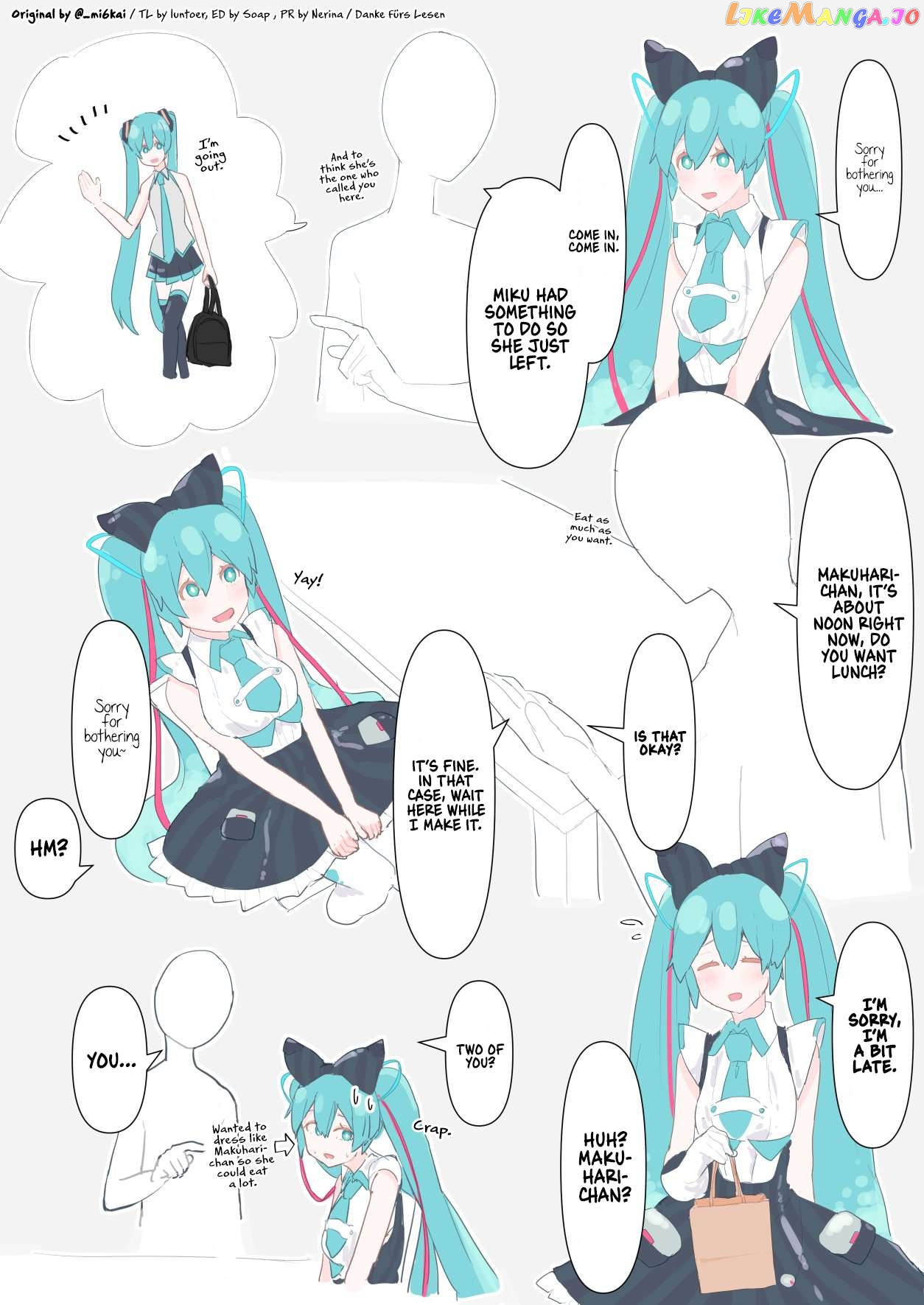 The Daily Life Of Master & Hatsune Miku Chapter 28 - page 1
