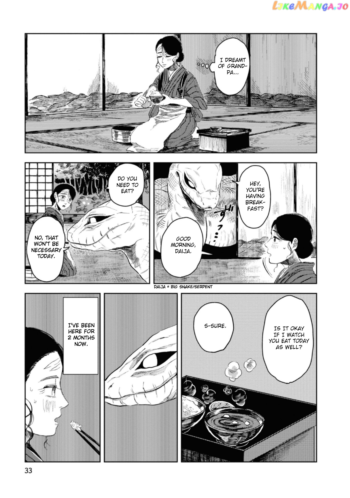 The Girl Who Married the Big Snake chapter 3 - page 4