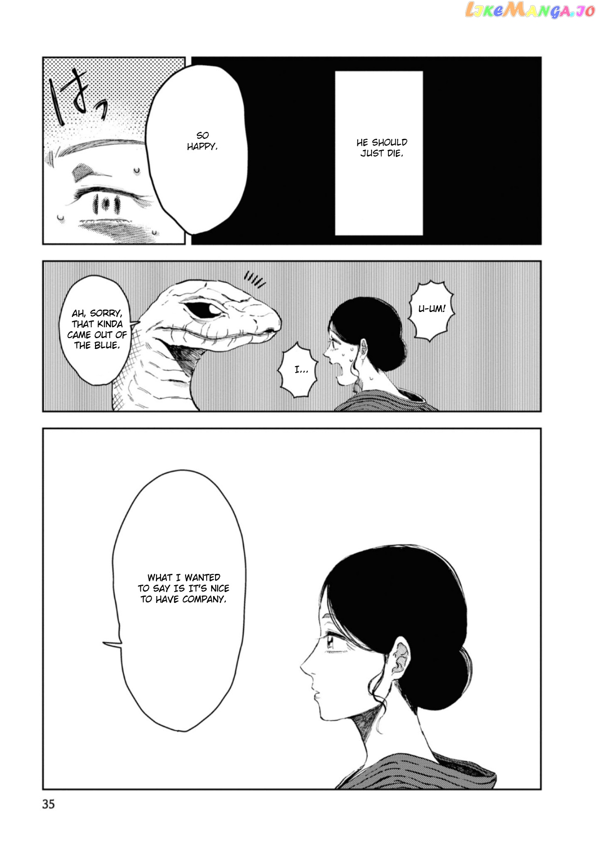 The Girl Who Married the Big Snake chapter 3 - page 6