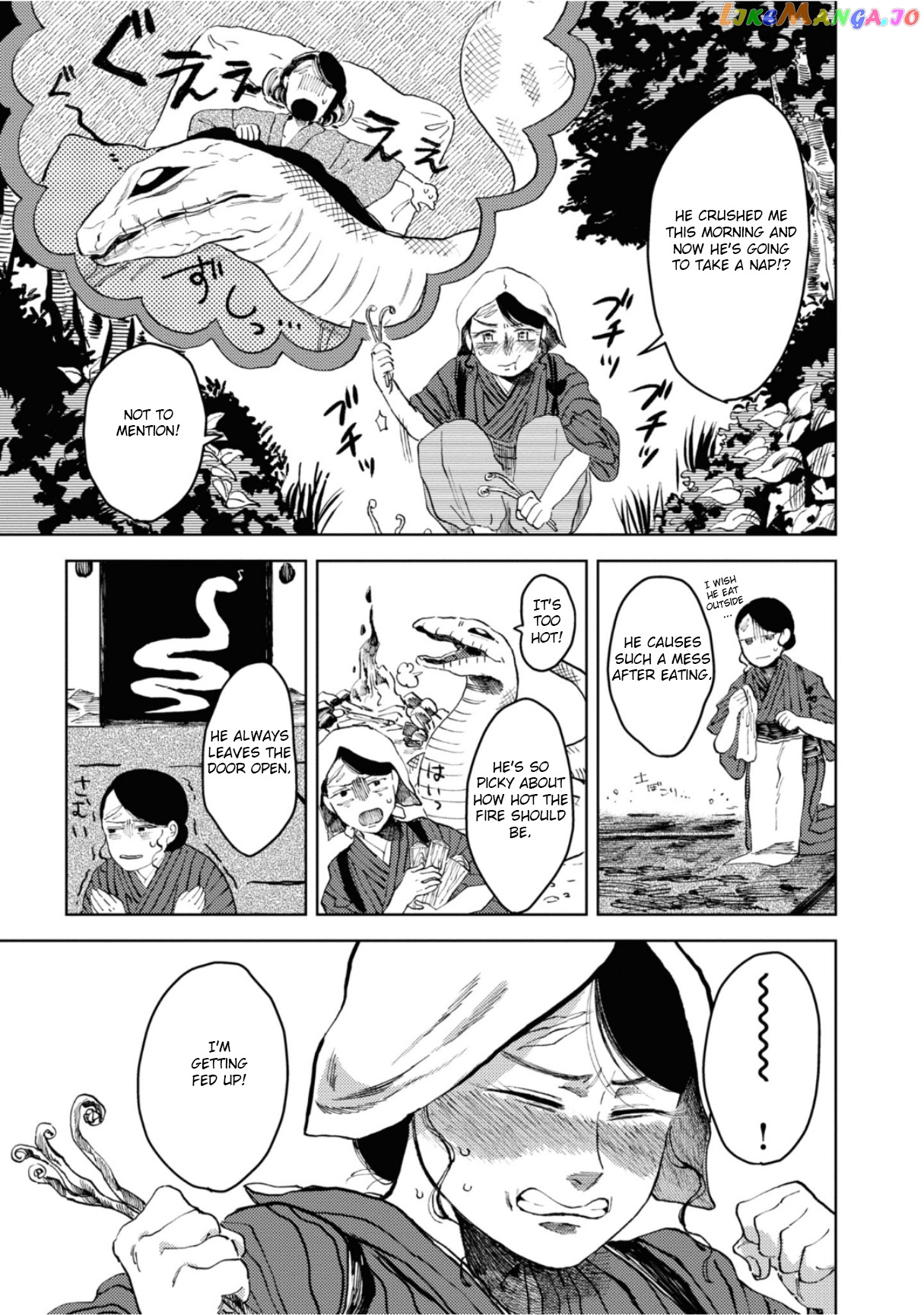 The Girl Who Married the Big Snake chapter 4 - page 4