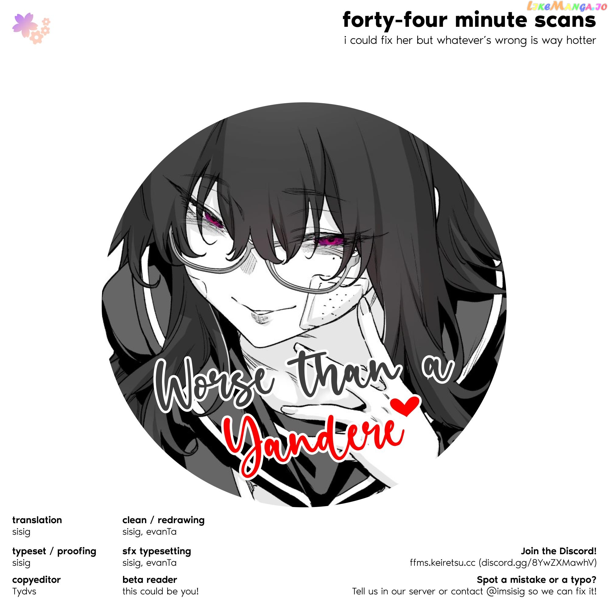 I Thought She Was a Yandere, but Apparently She’s Even Worse chapter 2 - page 4