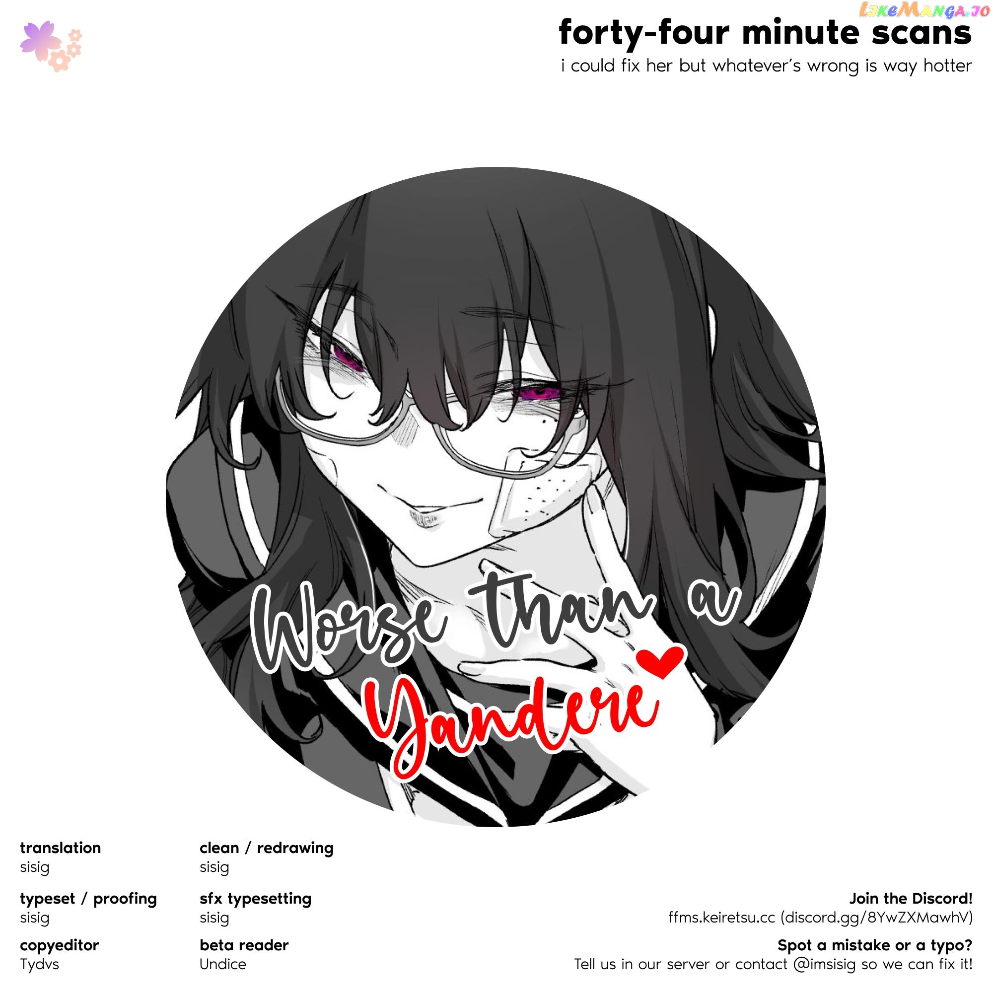 I Thought She Was a Yandere, but Apparently She’s Even Worse Chapter 10 - page 3