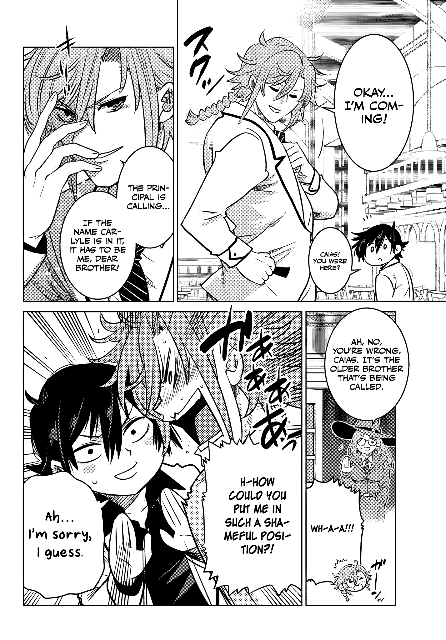 The Fallen Brother Is Actually The Strongest The Strongest Hero In History Is Reincarnated And Unknowingly Unmatched At The School chapter 5.3 - page 8