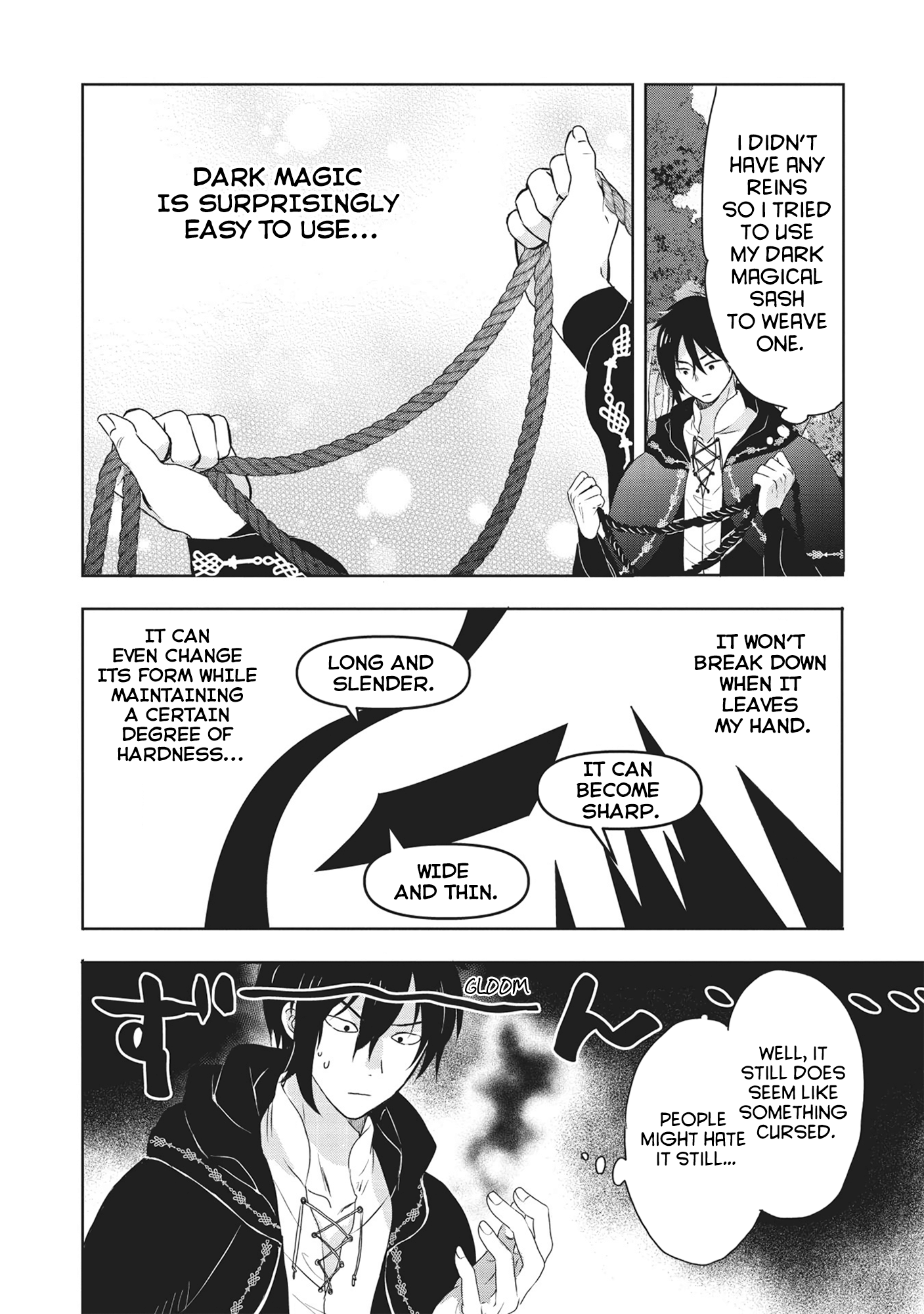KURO NO KENJA HA KAGE WO ORU chapter 1 - page 35