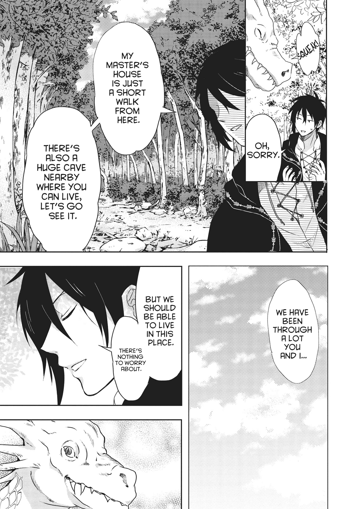 KURO NO KENJA HA KAGE WO ORU chapter 1 - page 36