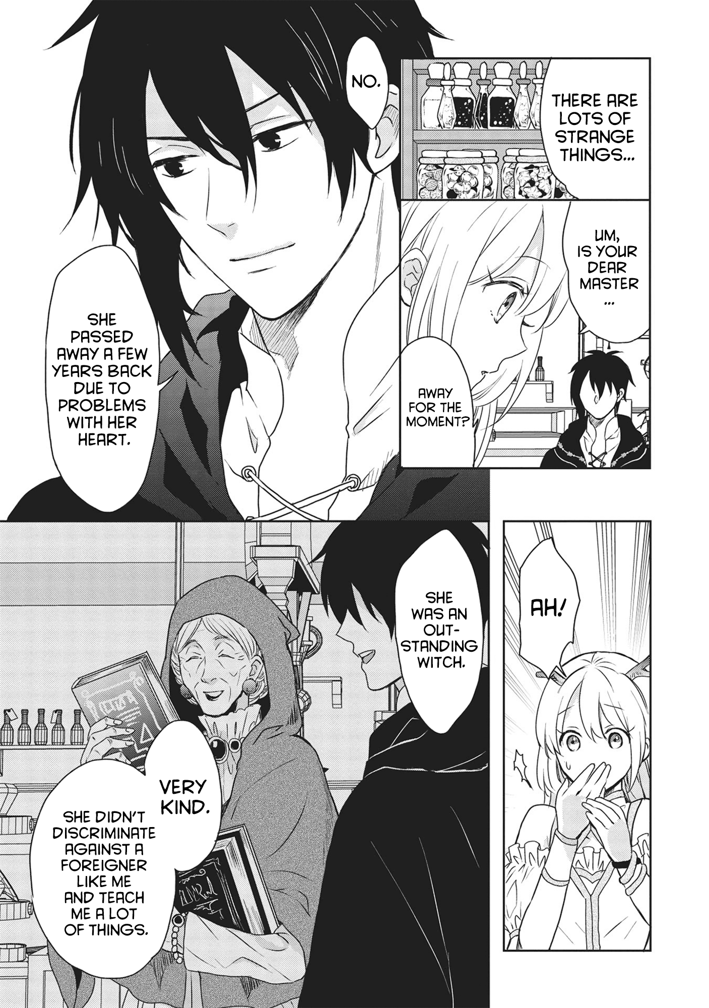 KURO NO KENJA HA KAGE WO ORU chapter 2 - page 9
