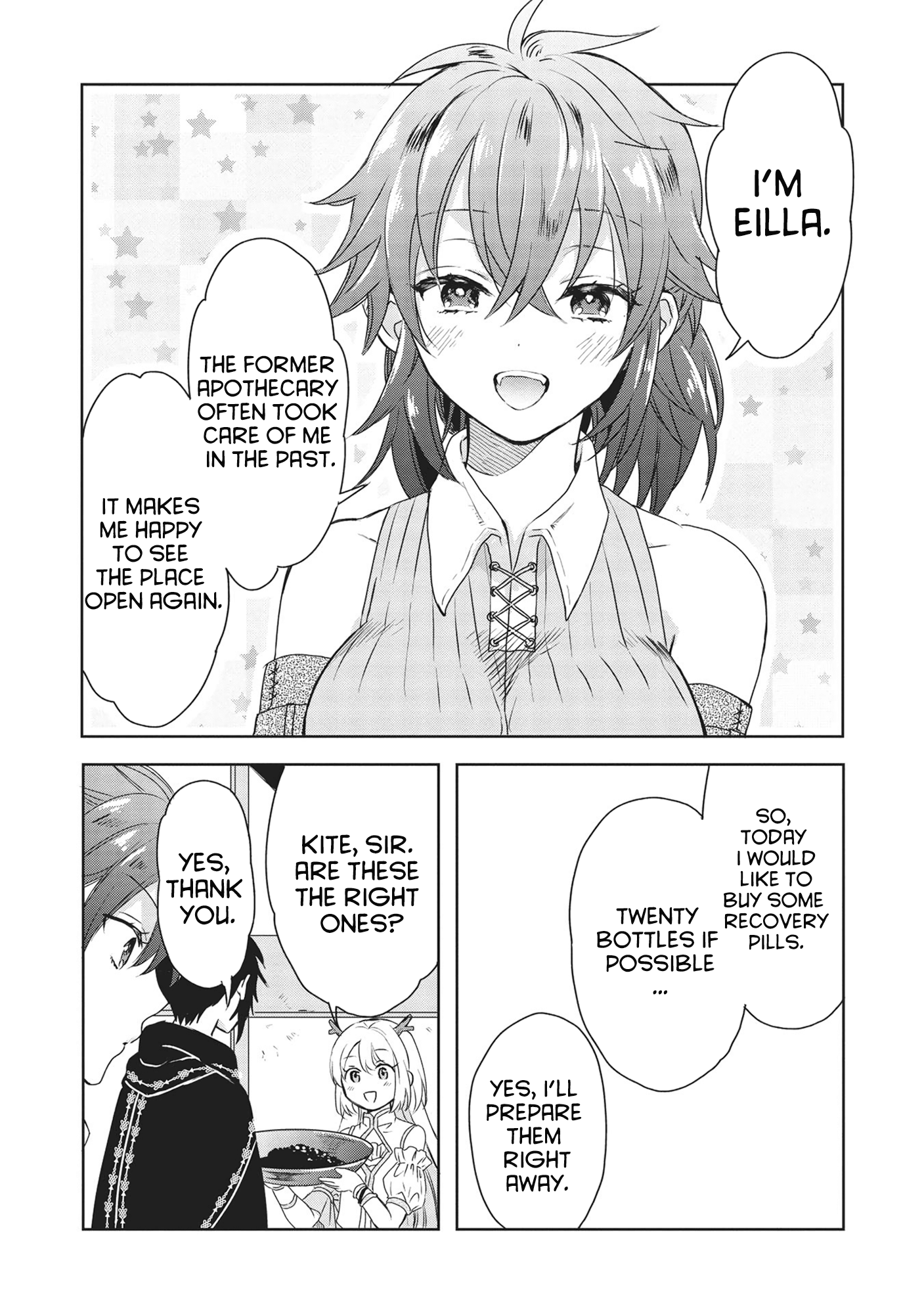 KURO NO KENJA HA KAGE WO ORU chapter 3 - page 4