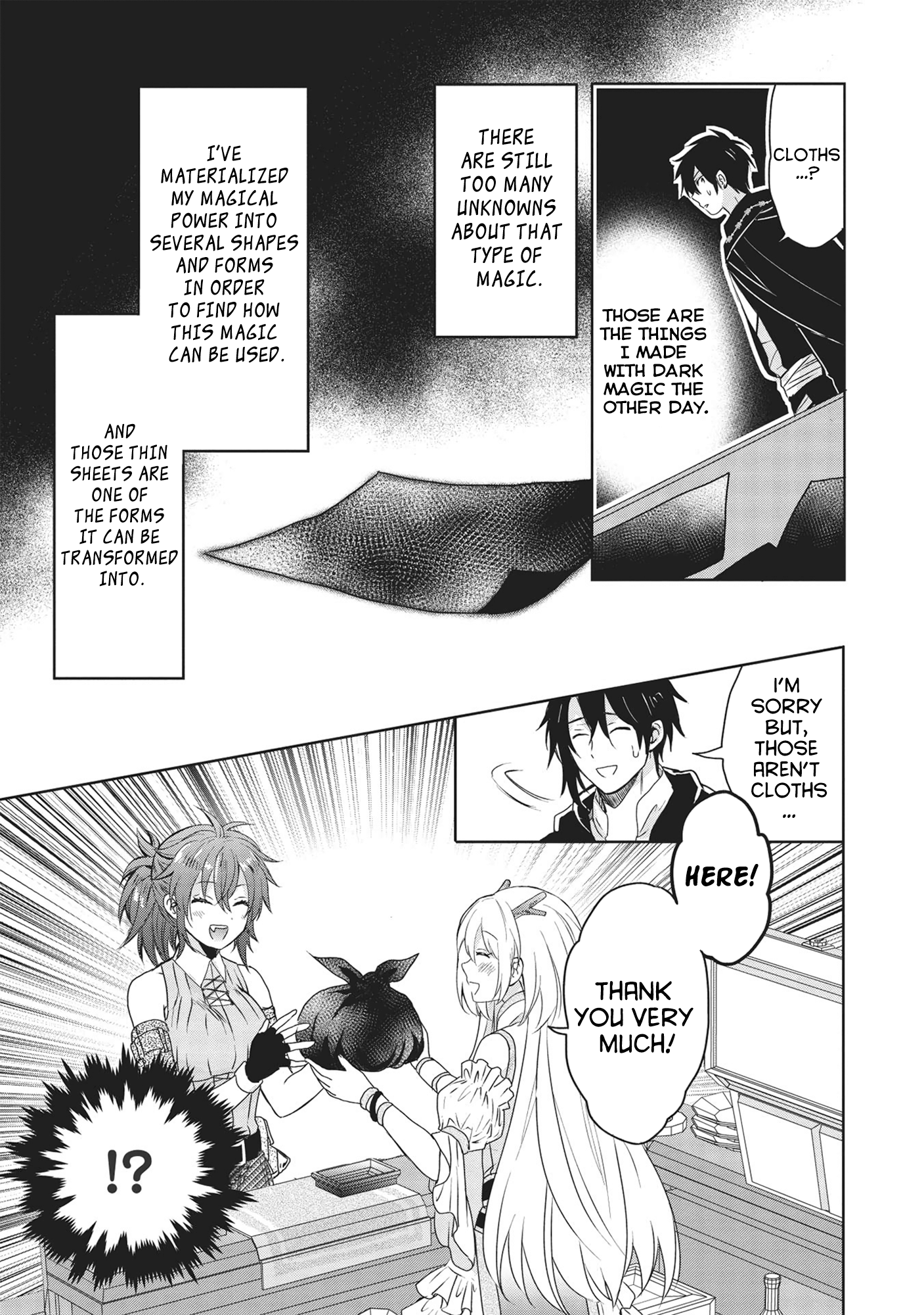 KURO NO KENJA HA KAGE WO ORU chapter 3 - page 7