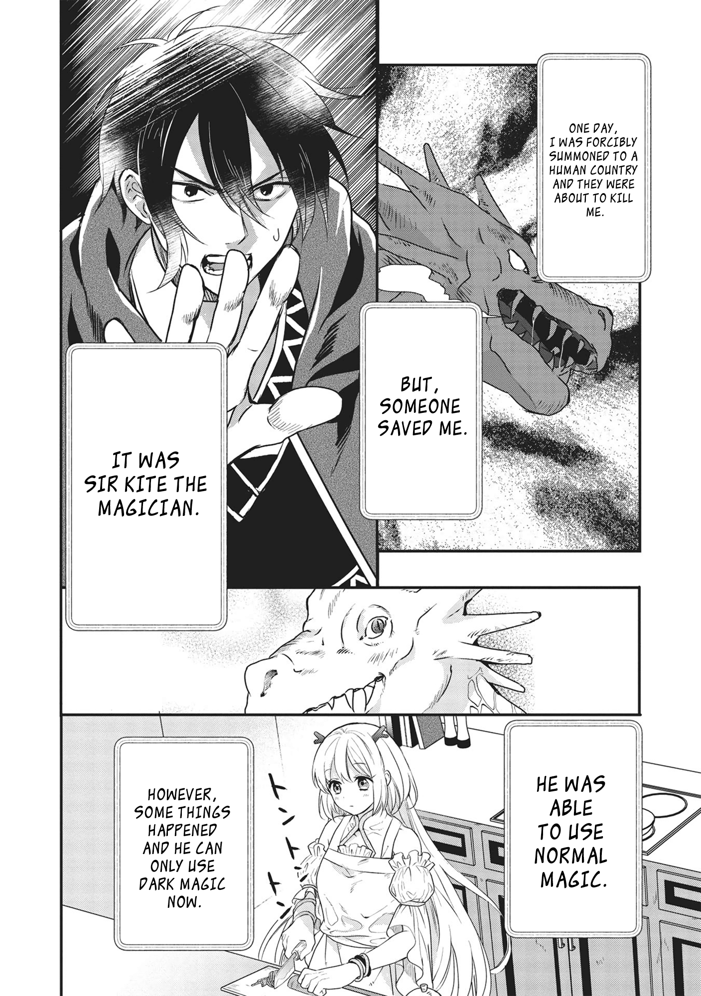 KURO NO KENJA HA KAGE WO ORU chapter 4 - page 2