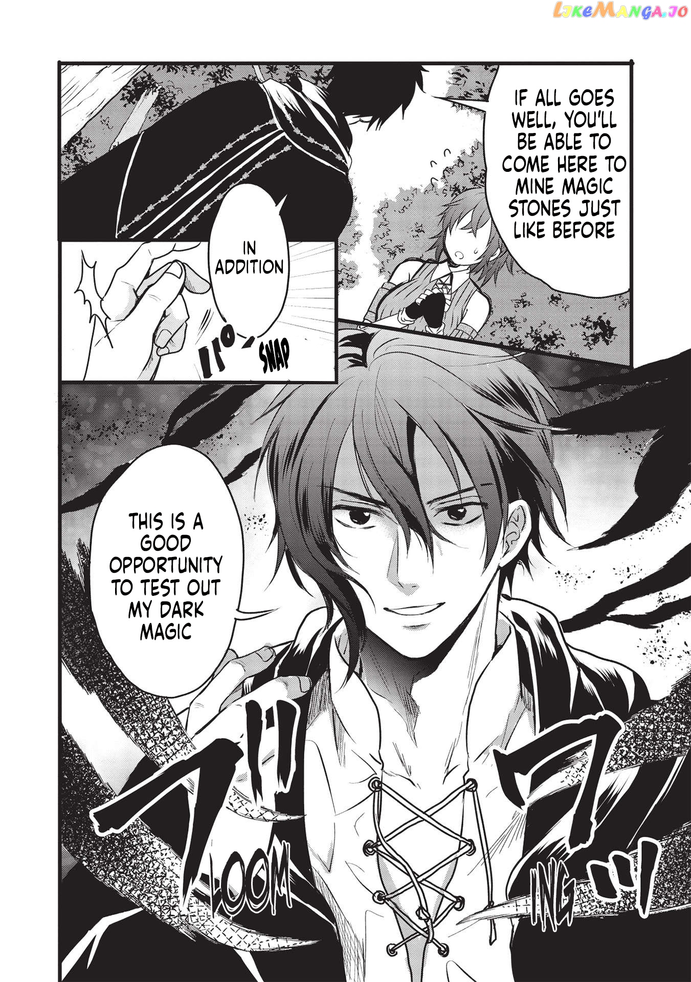 KURO NO KENJA HA KAGE WO ORU chapter 5 - page 4