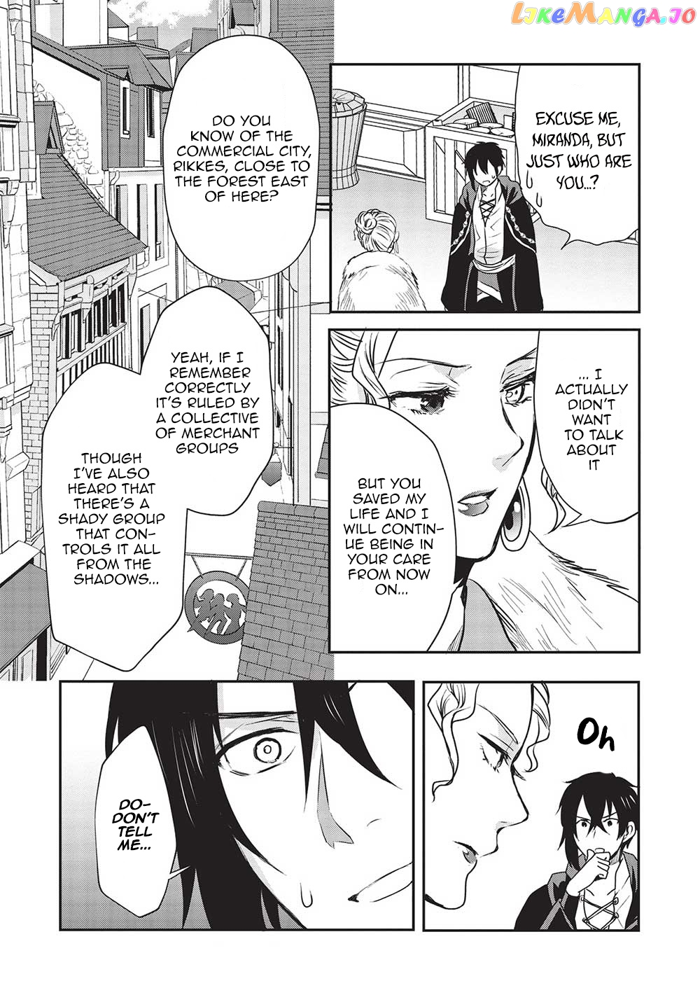 KURO NO KENJA HA KAGE WO ORU chapter 6 - page 17