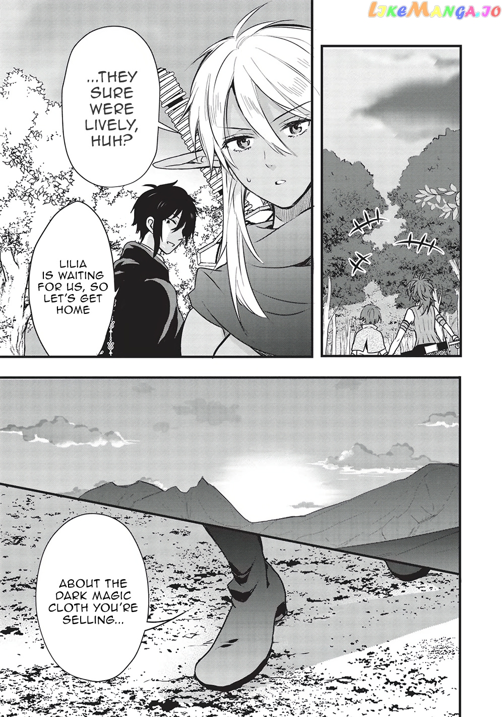 KURO NO KENJA HA KAGE WO ORU chapter 9 - page 14