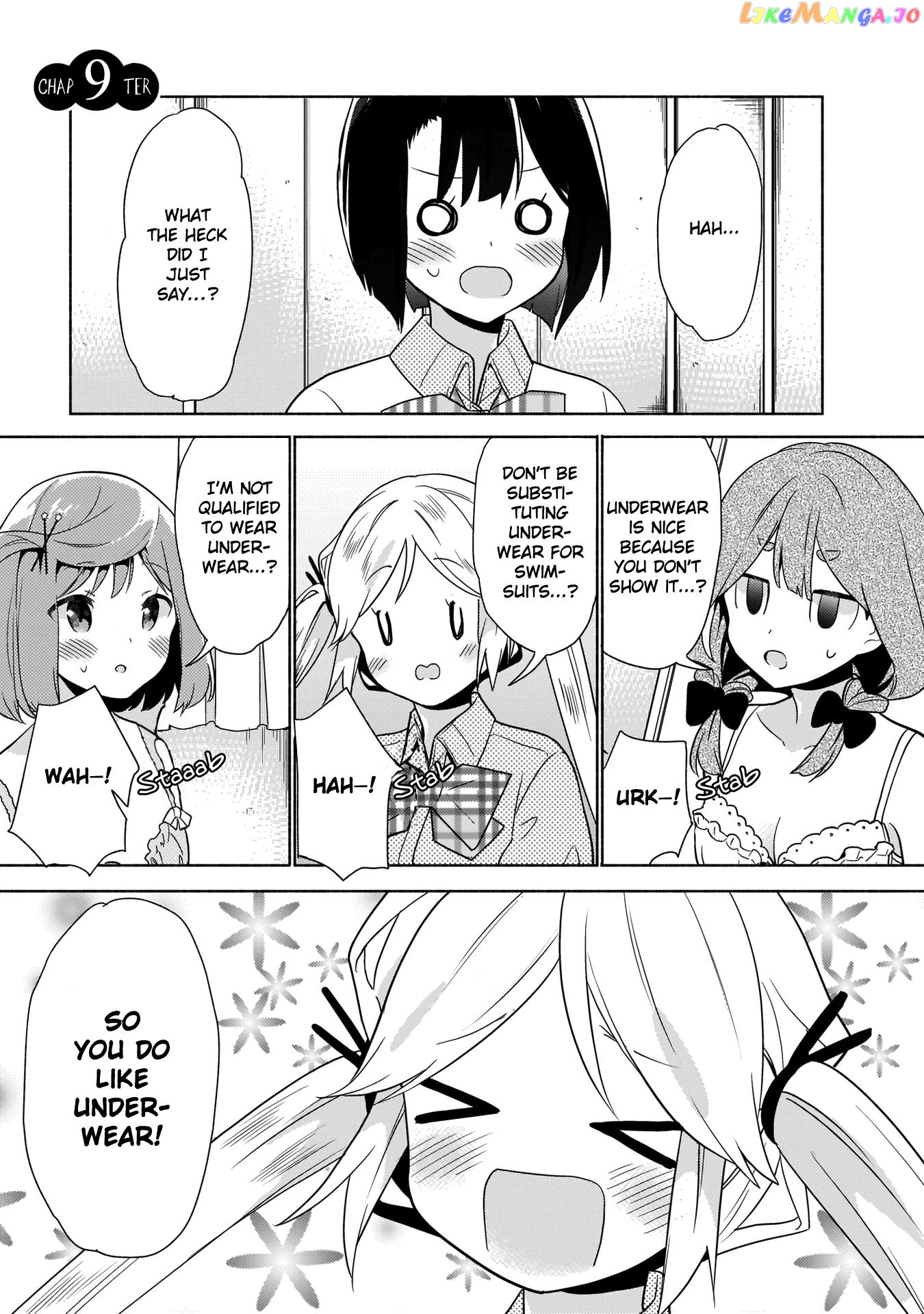 Majime Girl to Seishun Lingerie chapter 9 - page 1