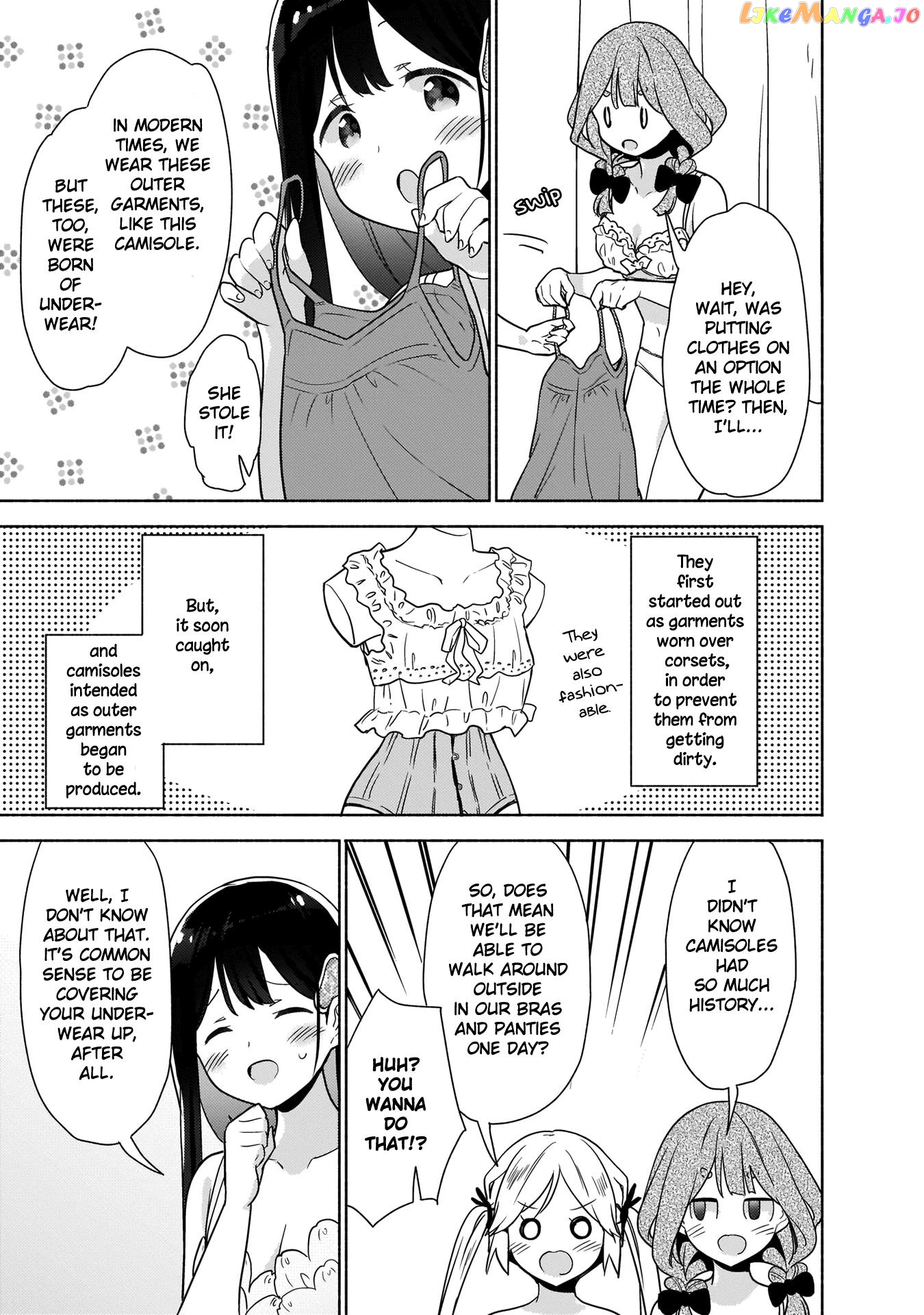 Majime Girl to Seishun Lingerie chapter 9 - page 17