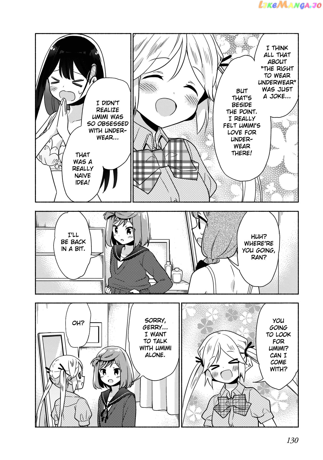 Majime Girl to Seishun Lingerie chapter 9 - page 4