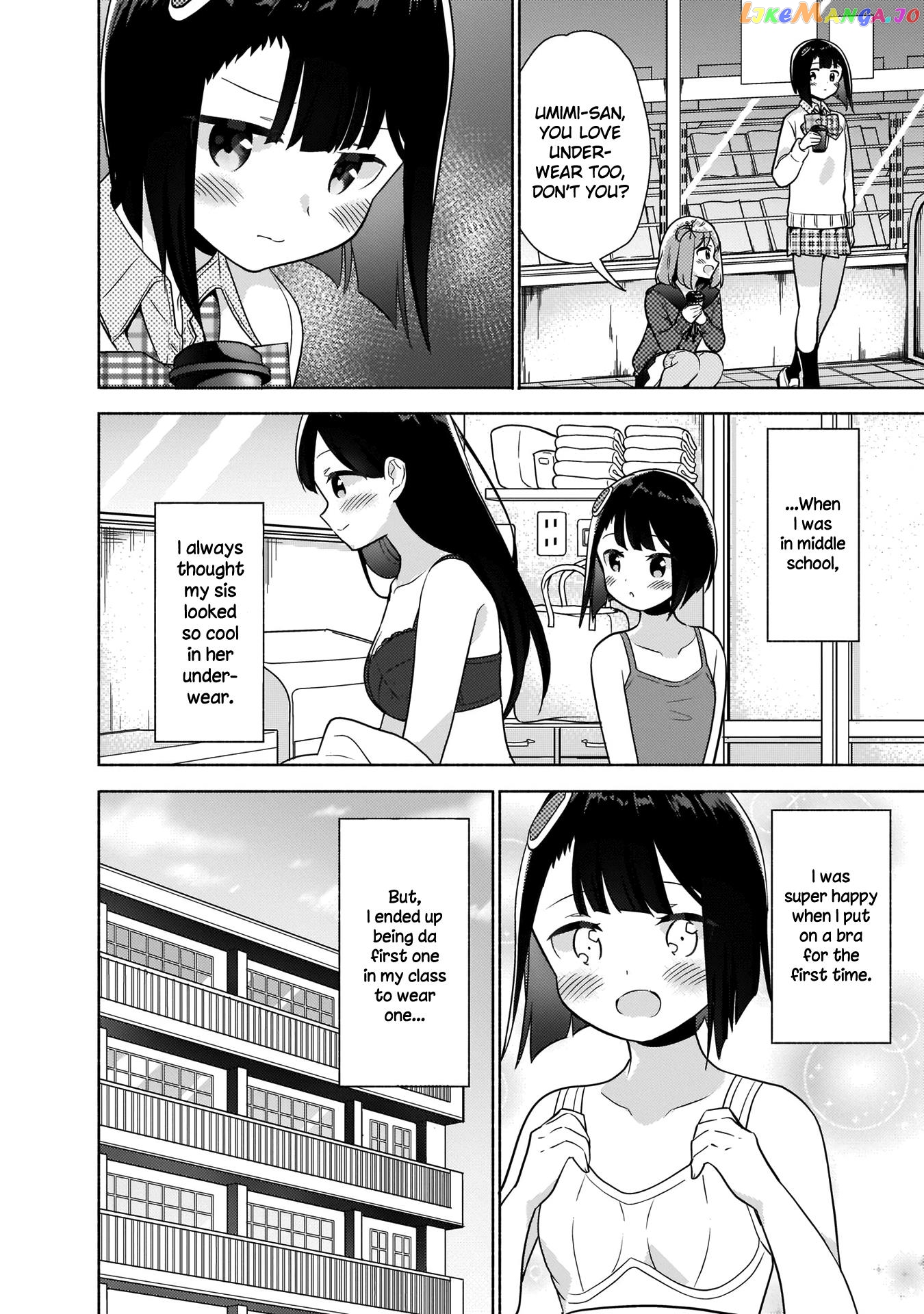 Majime Girl to Seishun Lingerie chapter 9 - page 8