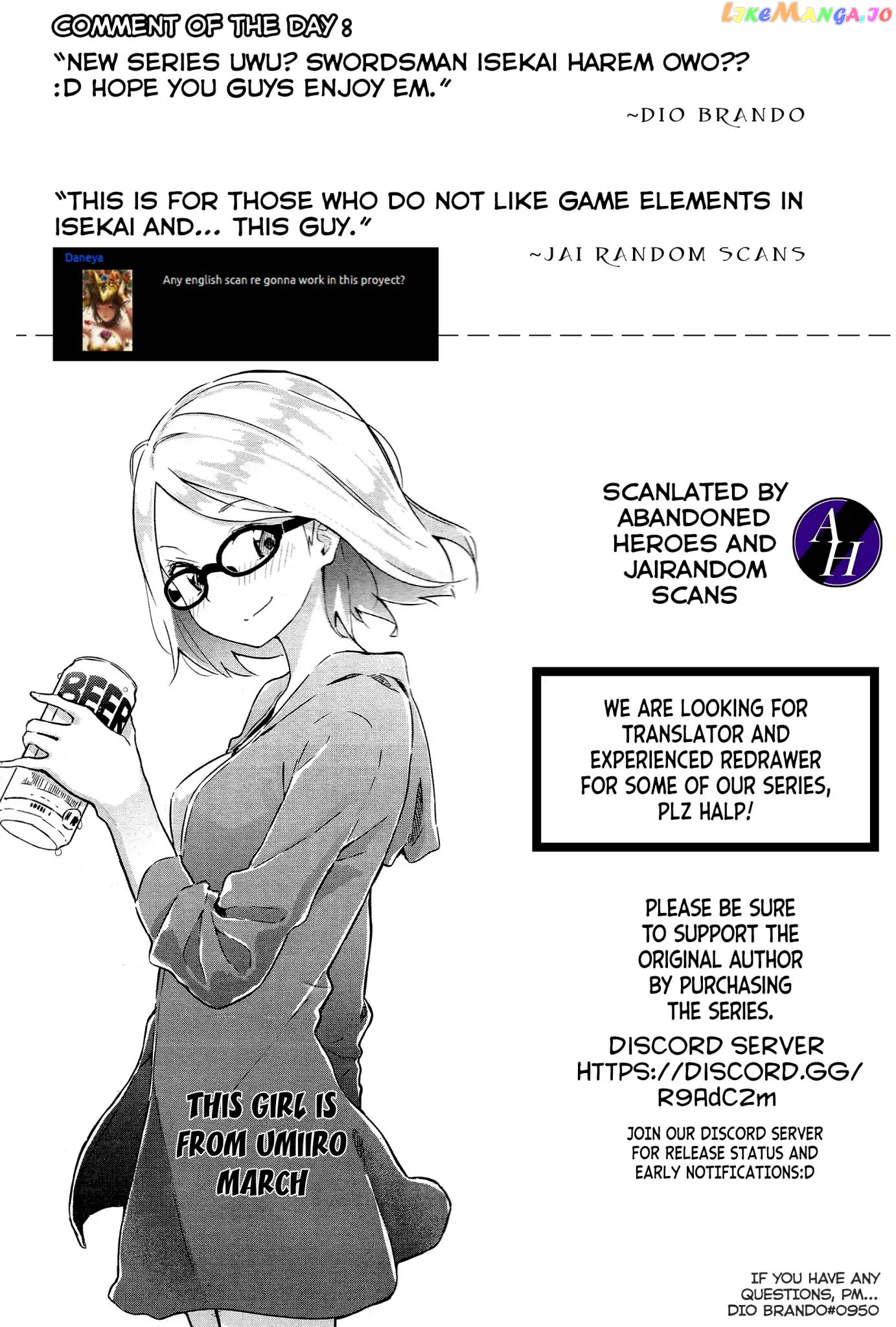 The Cursed Sword Master’s Harem Life By The Sword, For The Sword, Cursed Sword Master chapter 1 - page 35