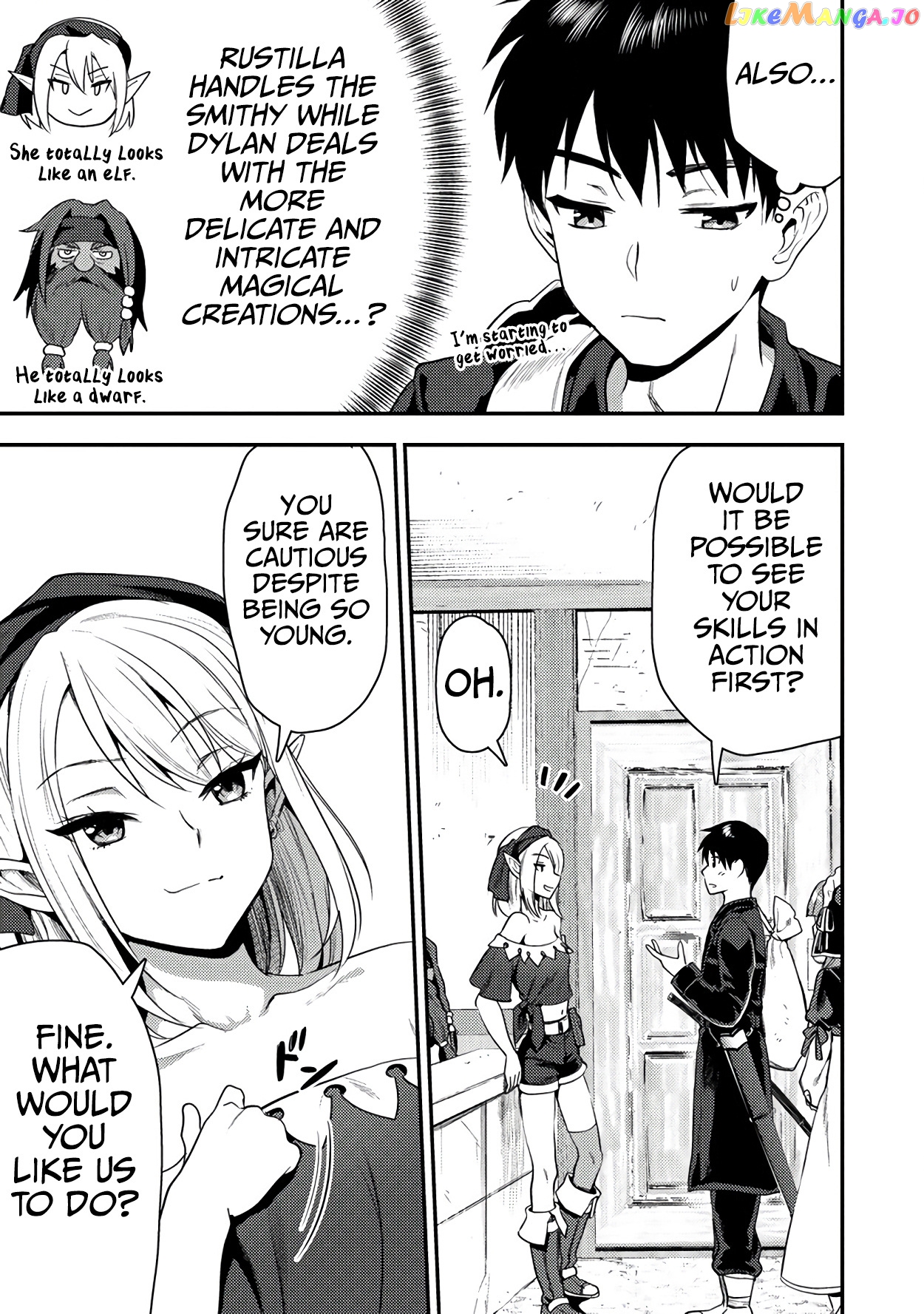 The Cursed Sword Master’s Harem Life By The Sword, For The Sword, Cursed Sword Master chapter 24.1 - page 12