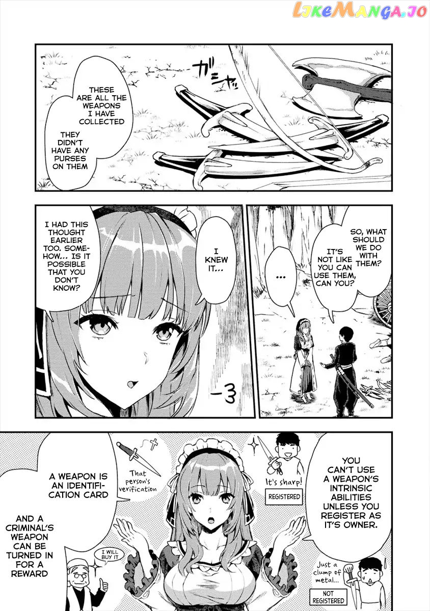 The Cursed Sword Master’s Harem Life By The Sword, For The Sword, Cursed Sword Master chapter 2 - page 9