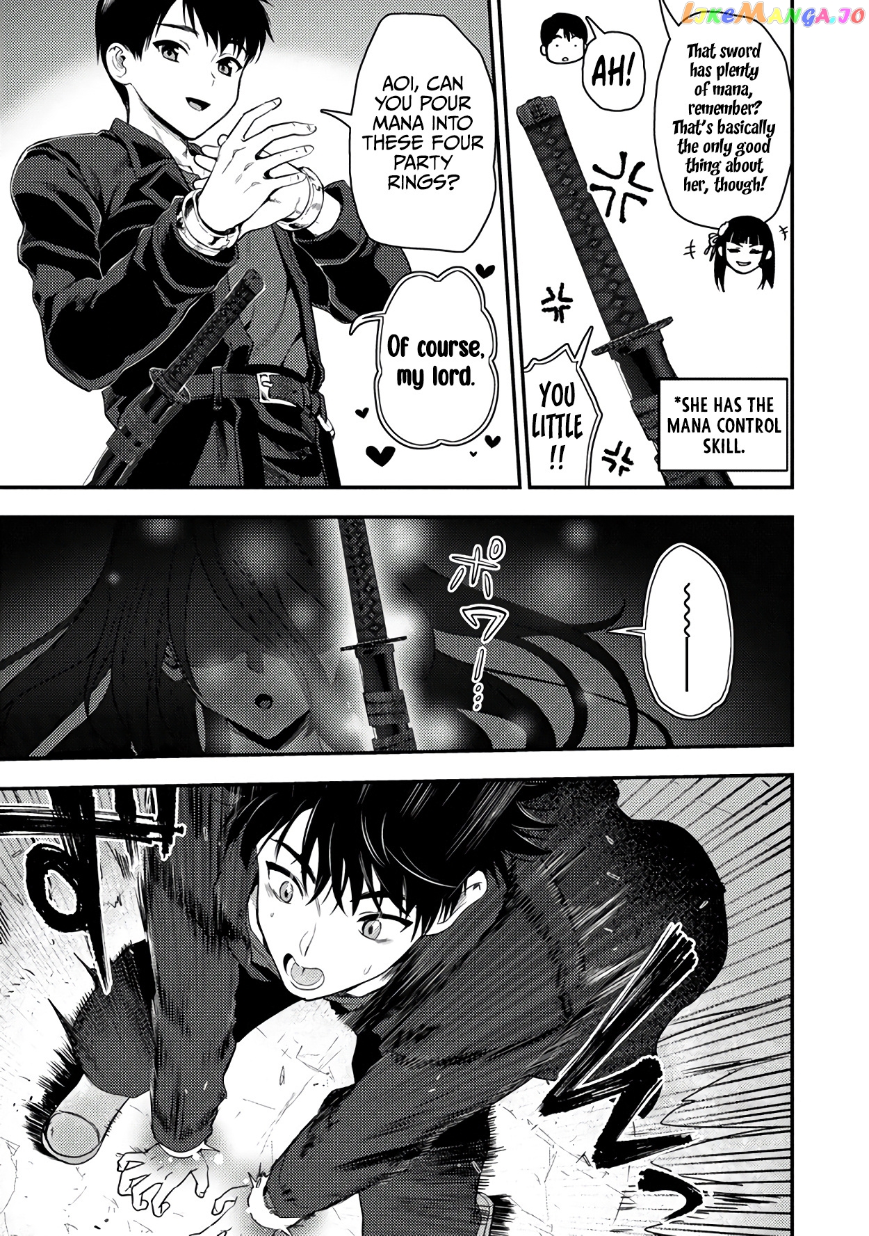 The Cursed Sword Master’s Harem Life By The Sword, For The Sword, Cursed Sword Master chapter 24.2 - page 2
