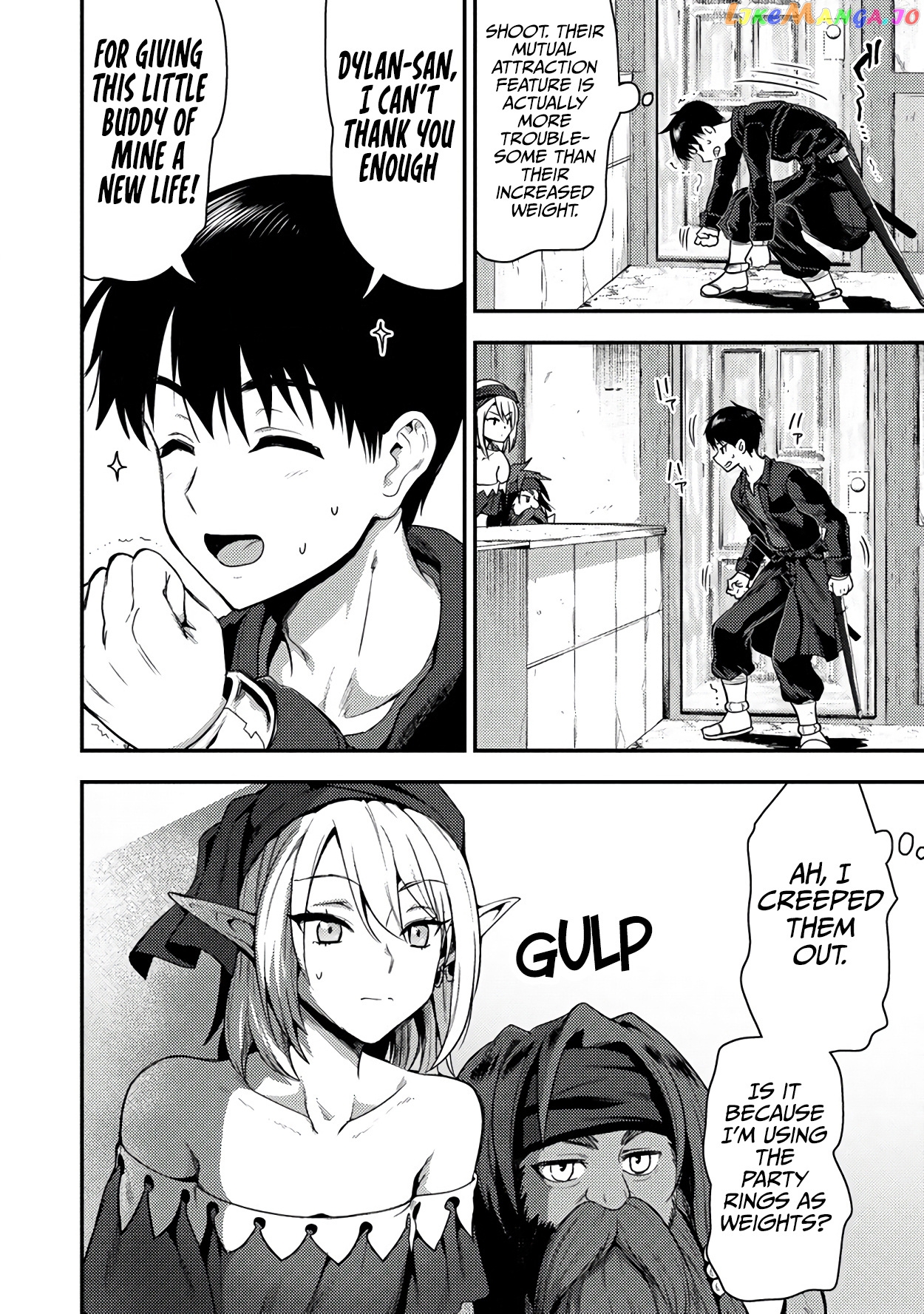 The Cursed Sword Master’s Harem Life By The Sword, For The Sword, Cursed Sword Master chapter 24.2 - page 3