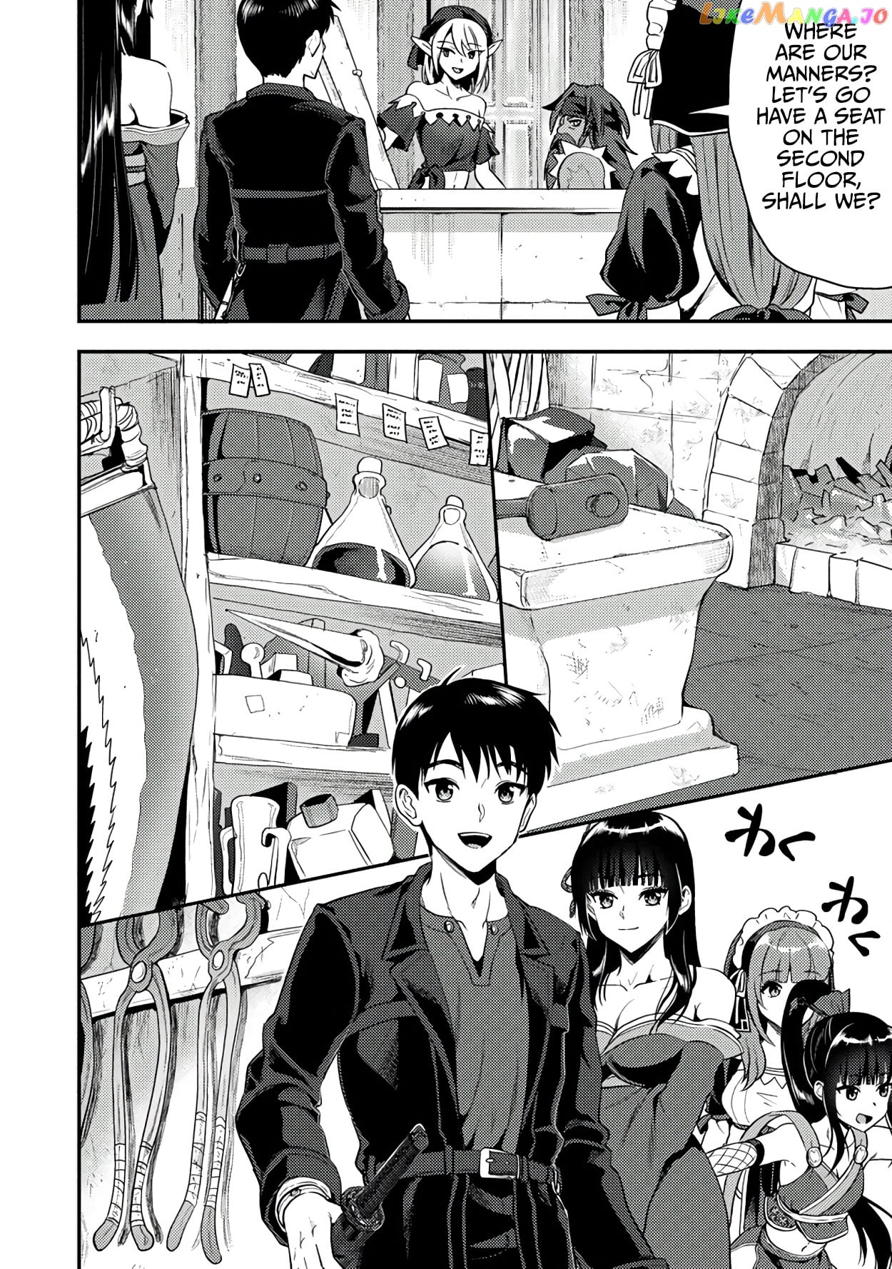 The Cursed Sword Master’s Harem Life By The Sword, For The Sword, Cursed Sword Master chapter 24.2 - page 5