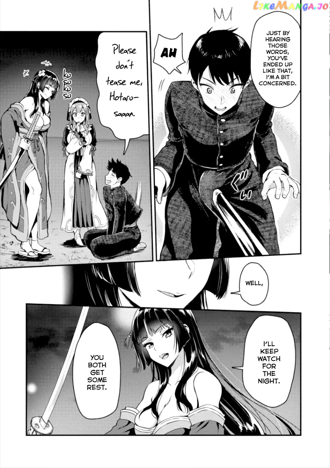 The Cursed Sword Master’s Harem Life By The Sword, For The Sword, Cursed Sword Master chapter 4 - page 4