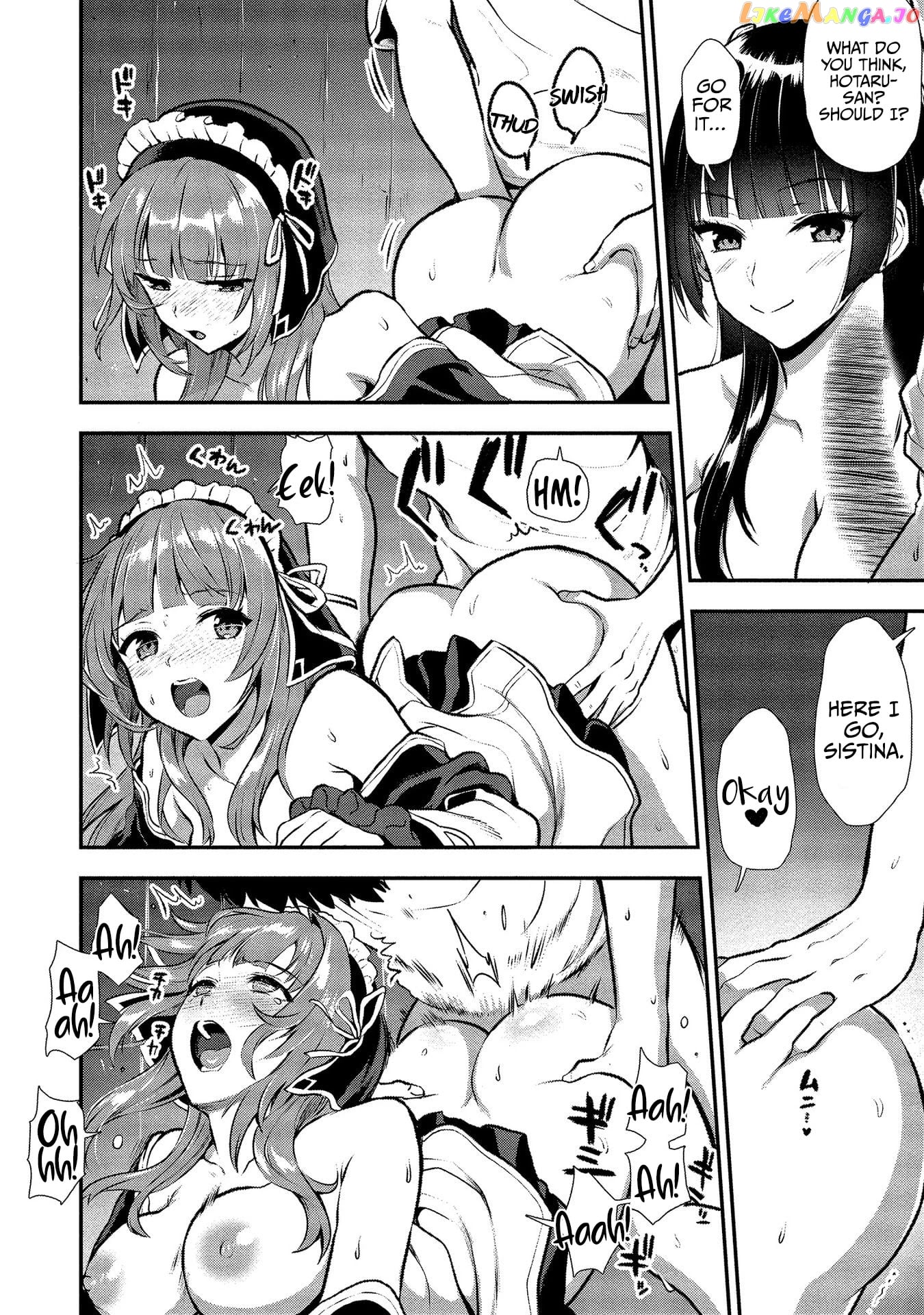The Cursed Sword Master’s Harem Life By The Sword, For The Sword, Cursed Sword Master chapter 15.5 - page 10