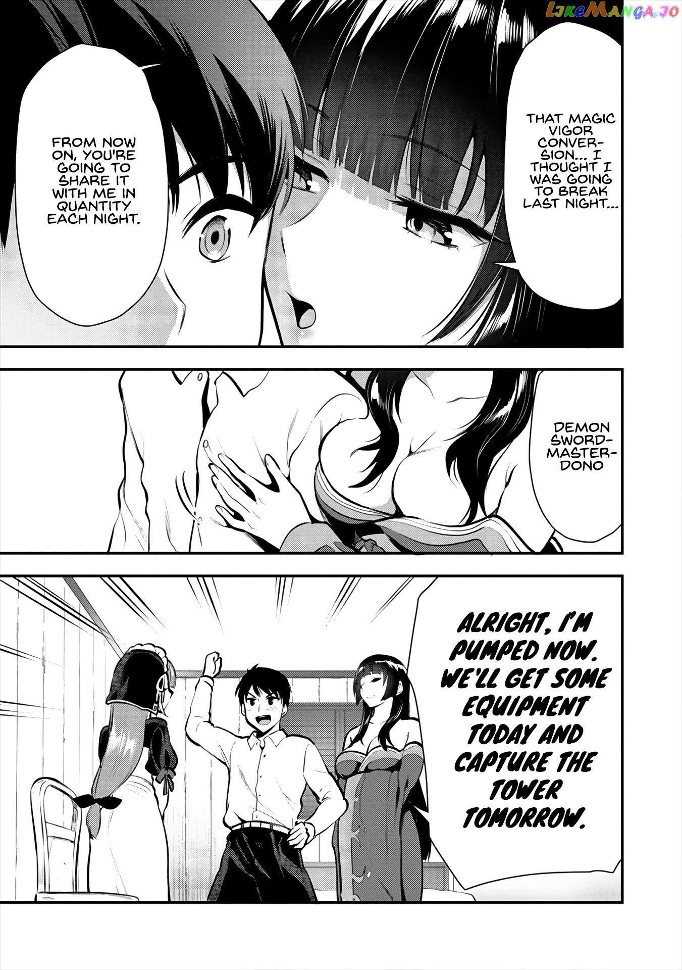 The Cursed Sword Master’s Harem Life By The Sword, For The Sword, Cursed Sword Master chapter 8 - page 12