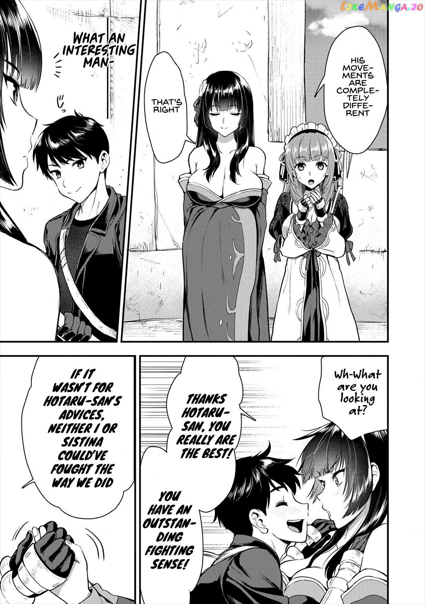 The Cursed Sword Master’s Harem Life By The Sword, For The Sword, Cursed Sword Master chapter 10 - page 4
